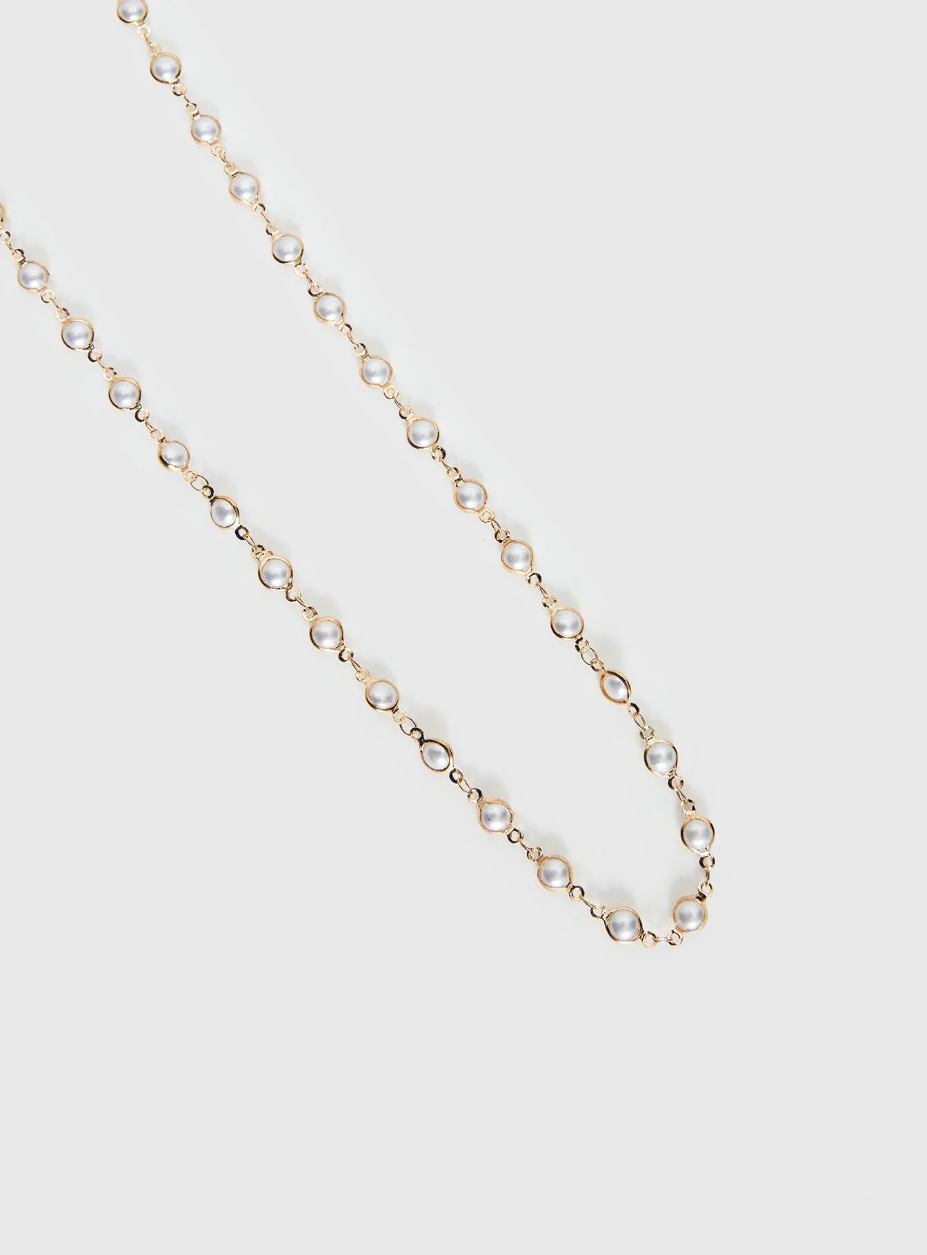 Elenita Long Necklace Gold - Image 4