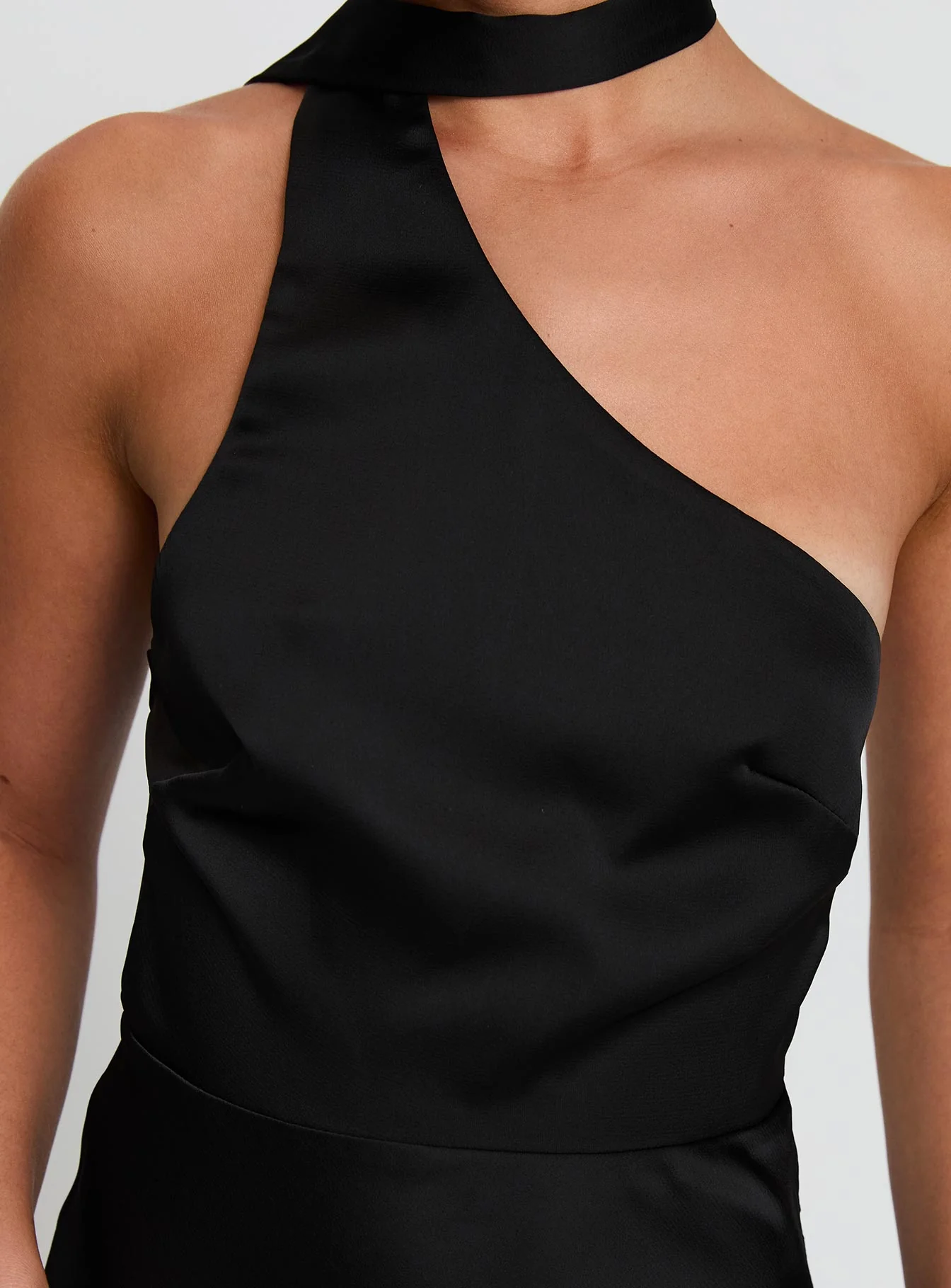 Elixaire Scarf Maxi Dress Black - Image 5
