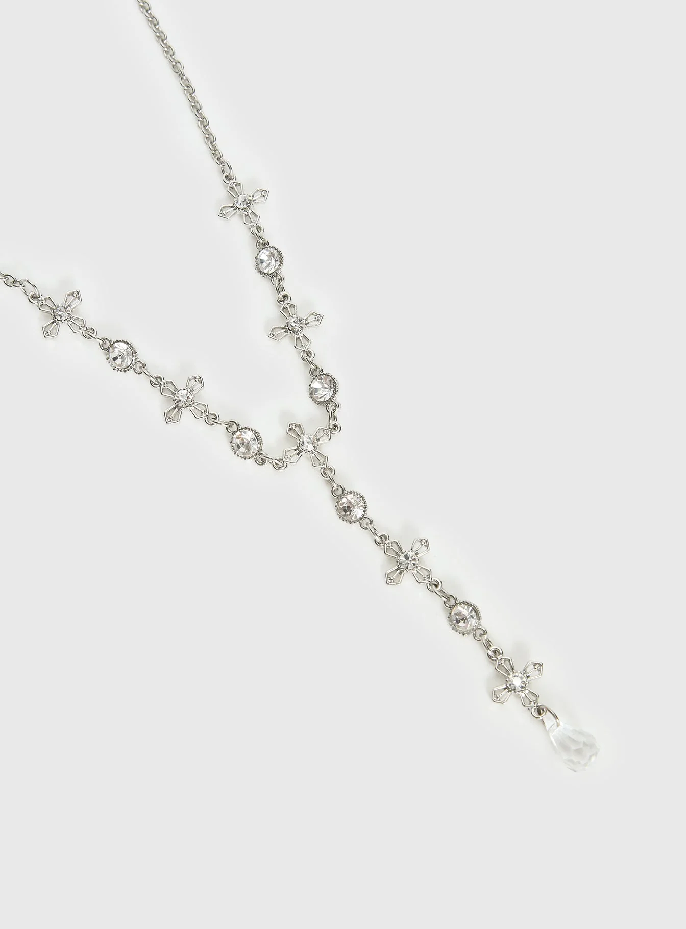 Ellasyn Y Necklace Silver - Image 3