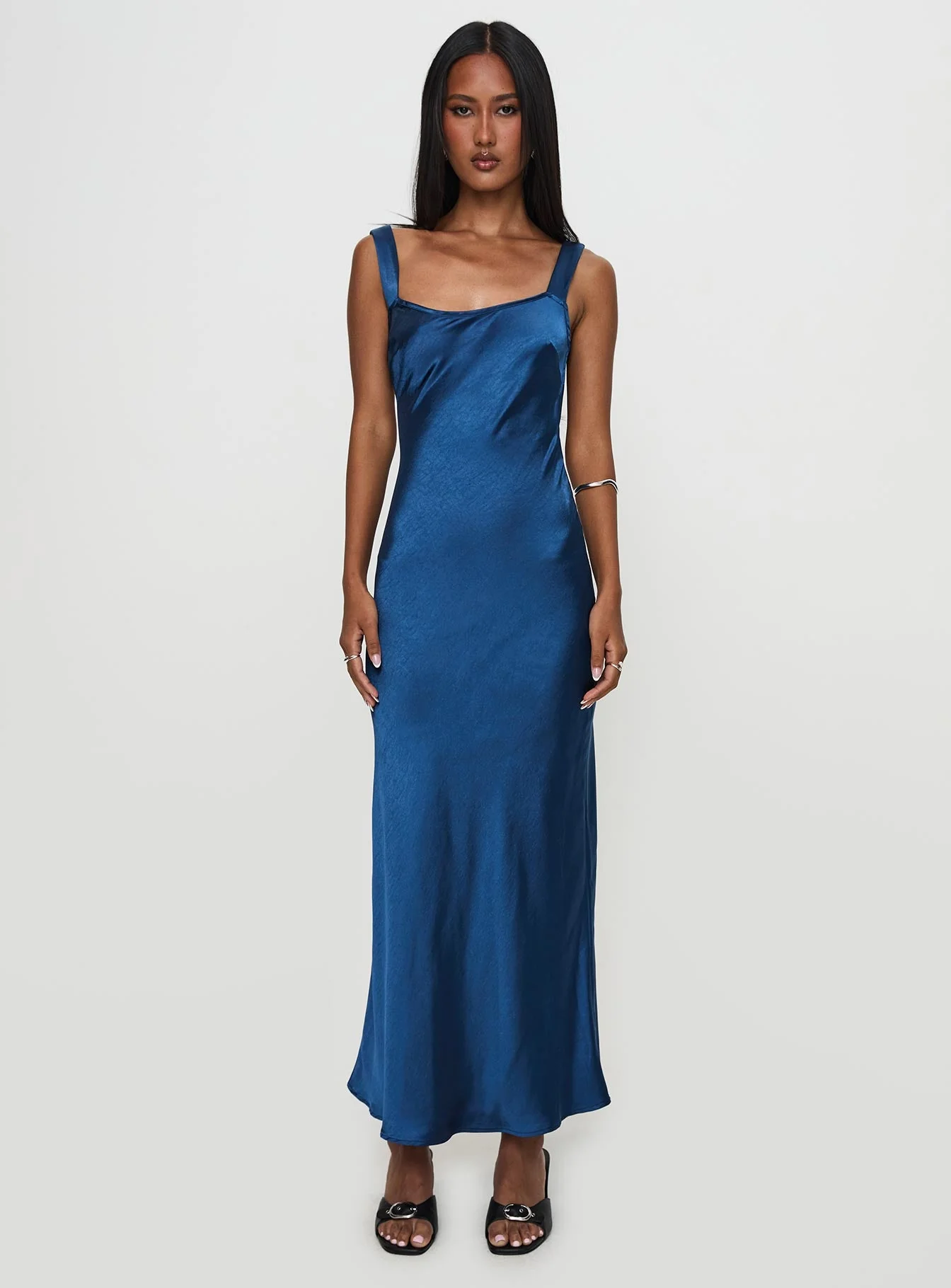 Emiliana Maxi Dress Blue - Image 6