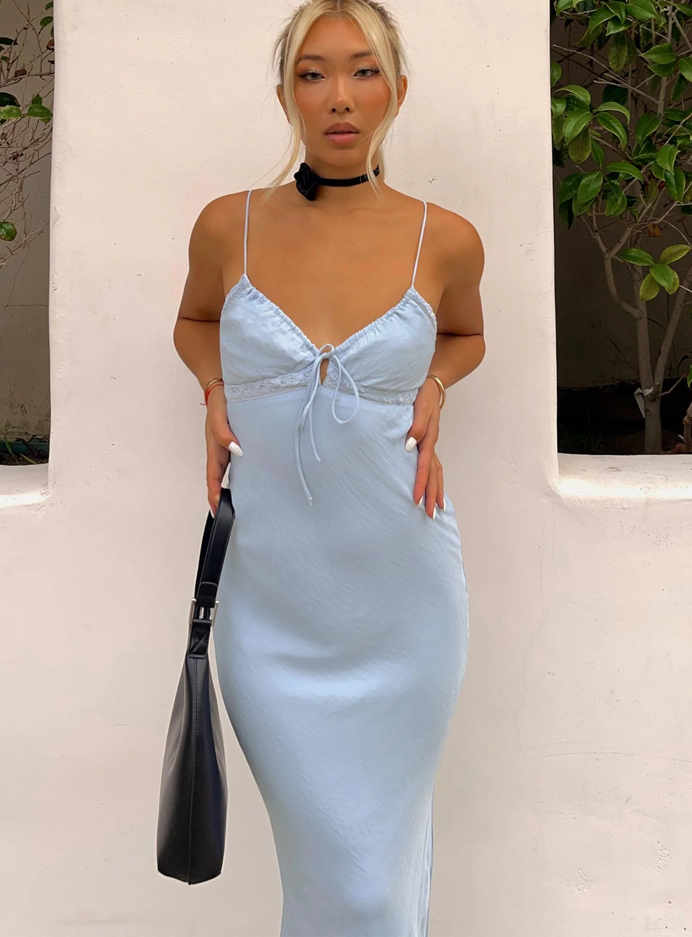 Emily Maxi Dress Blue - Image 9