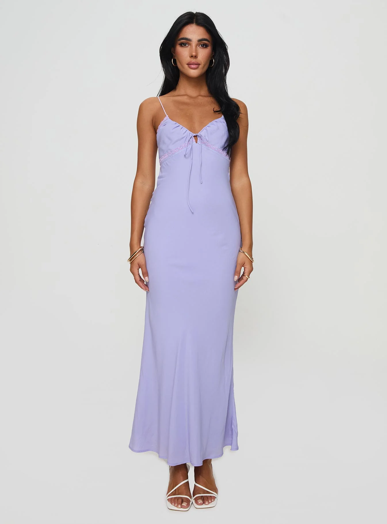 Emily Maxi Dress Lilac - Image 7