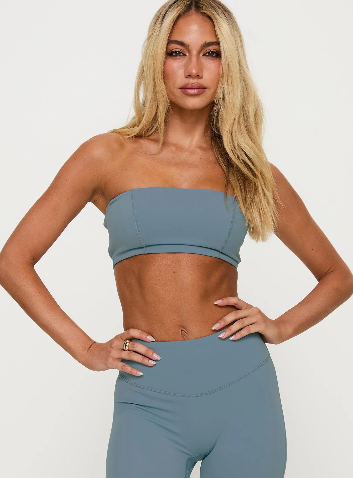 End Goal Active Bandeau Top Blue - Image 2