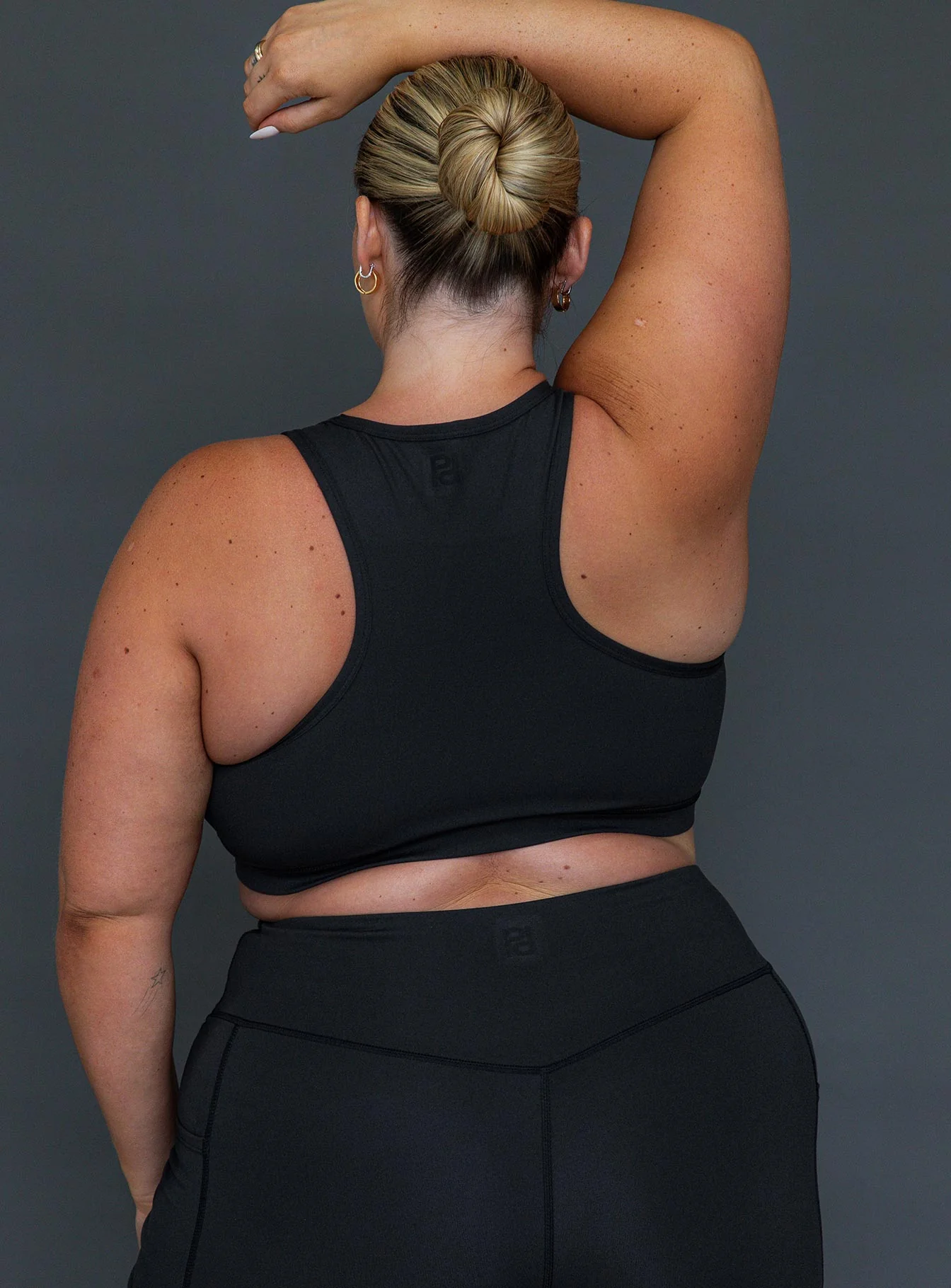 Energised Activewear Top Black Curve - Image 4