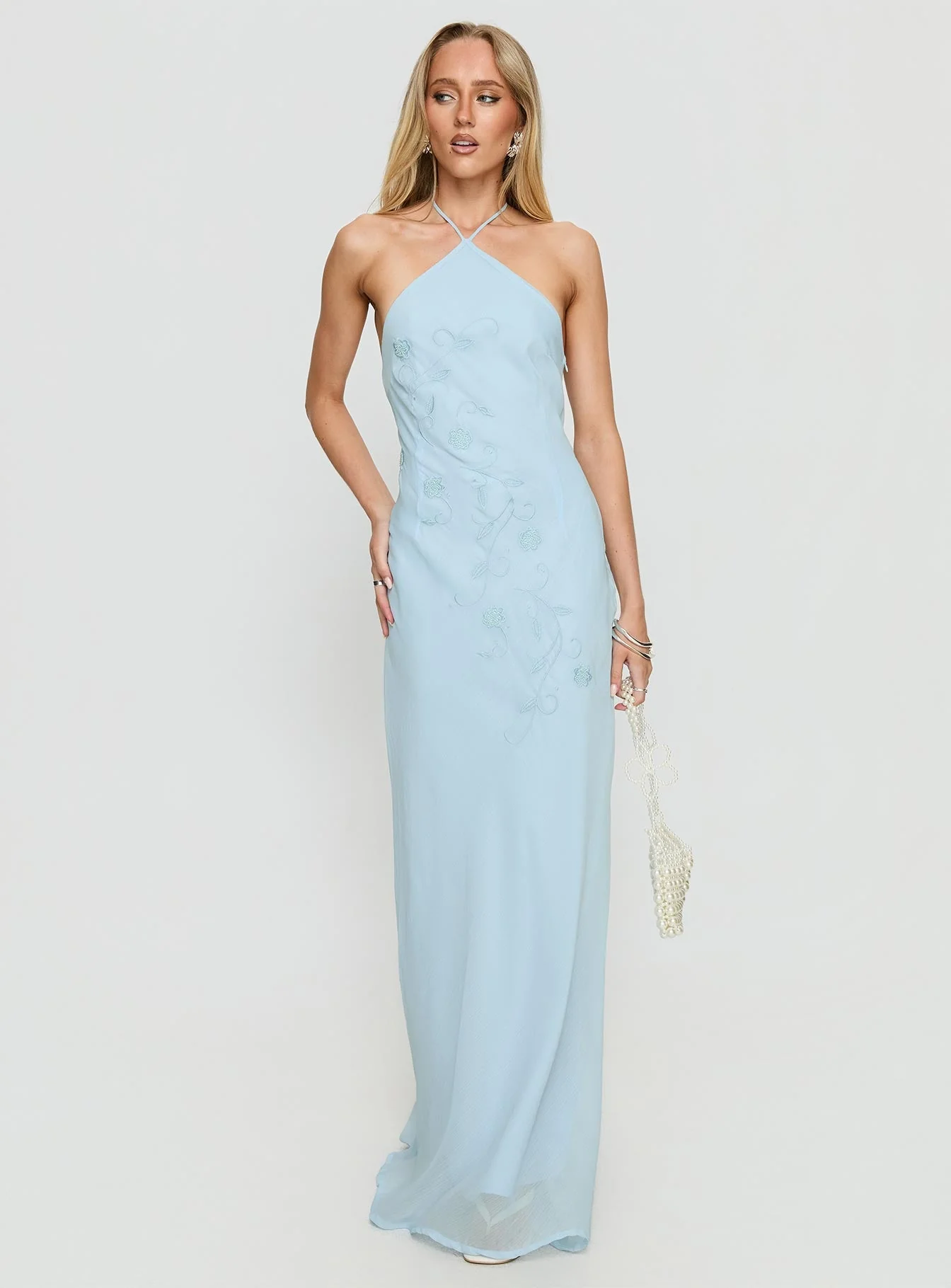 Epilogues Arrowhead Maxi Dress Blue - Image 2