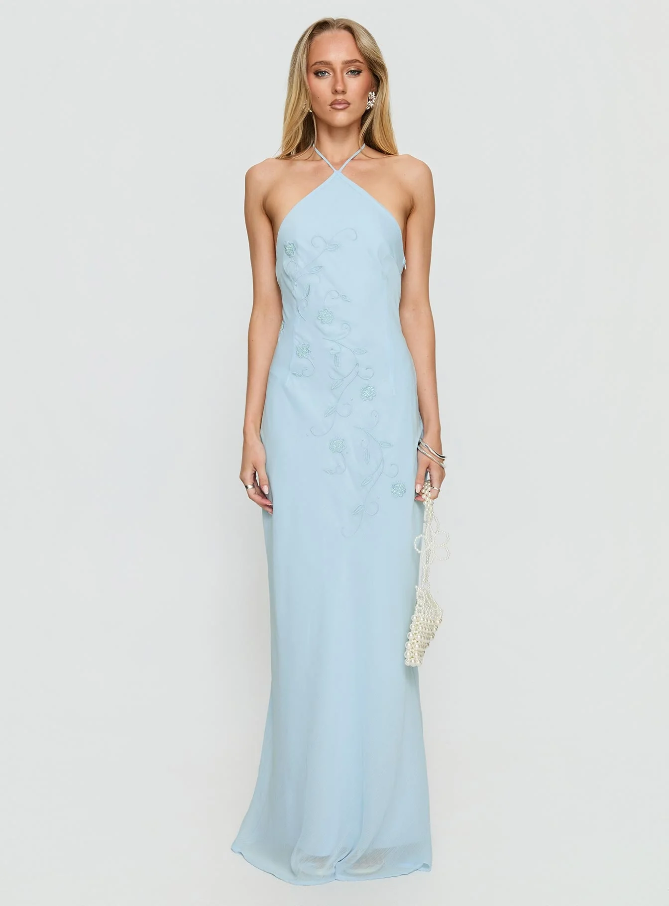 Epilogues Arrowhead Maxi Dress Blue - Image 7