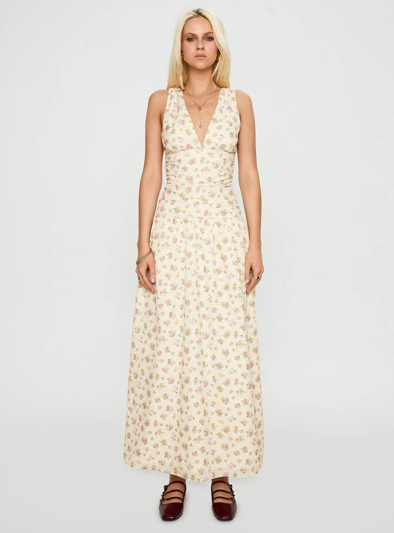 Esthie Maxi Dress Multi Floral - Image 7