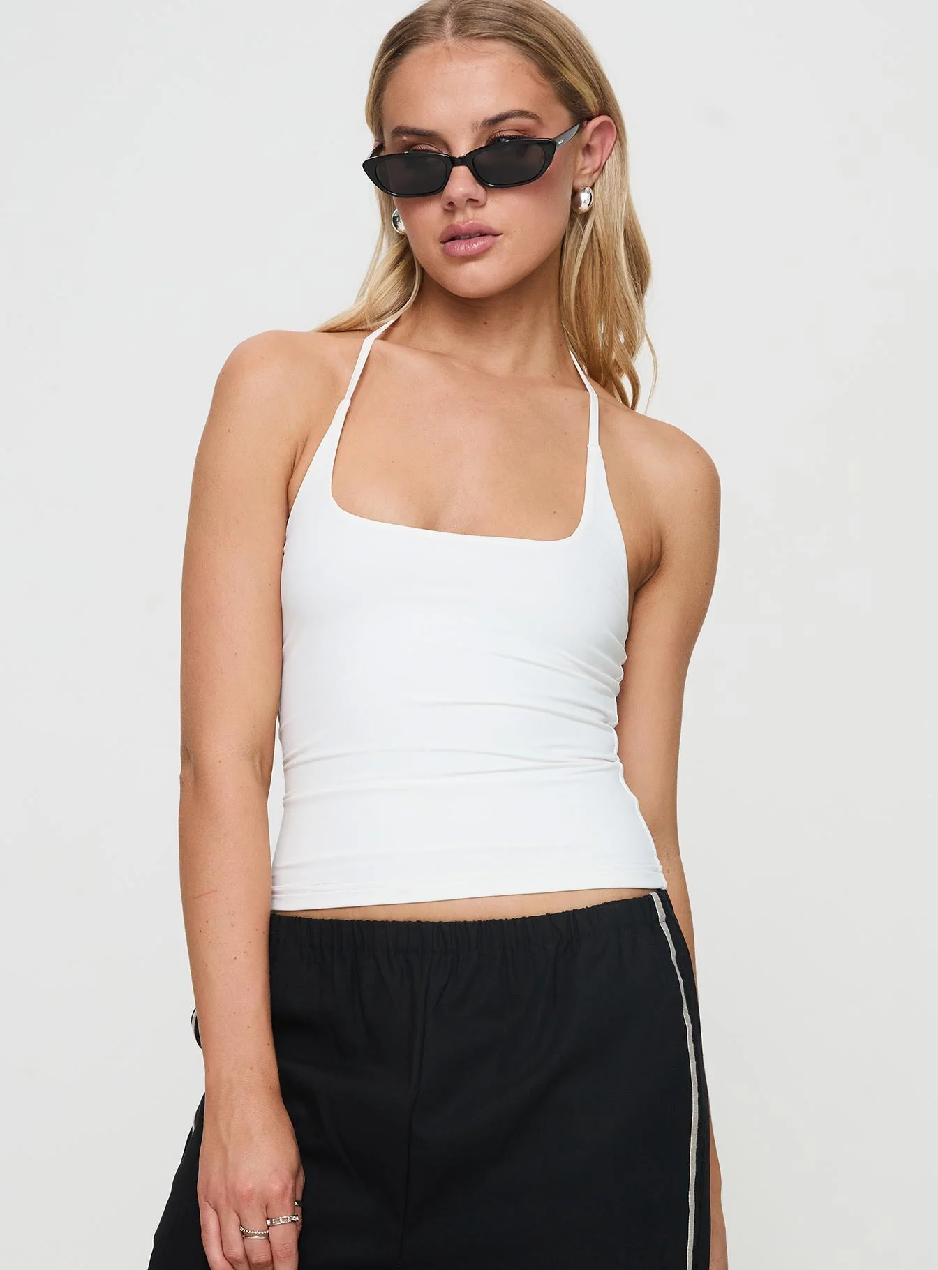 Ezekiel Nylon Top White - Image 3