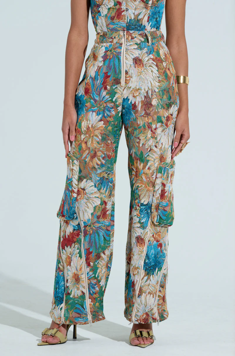 FANTASY CAPTURED COLORFUL CARGO PANT - Image 4