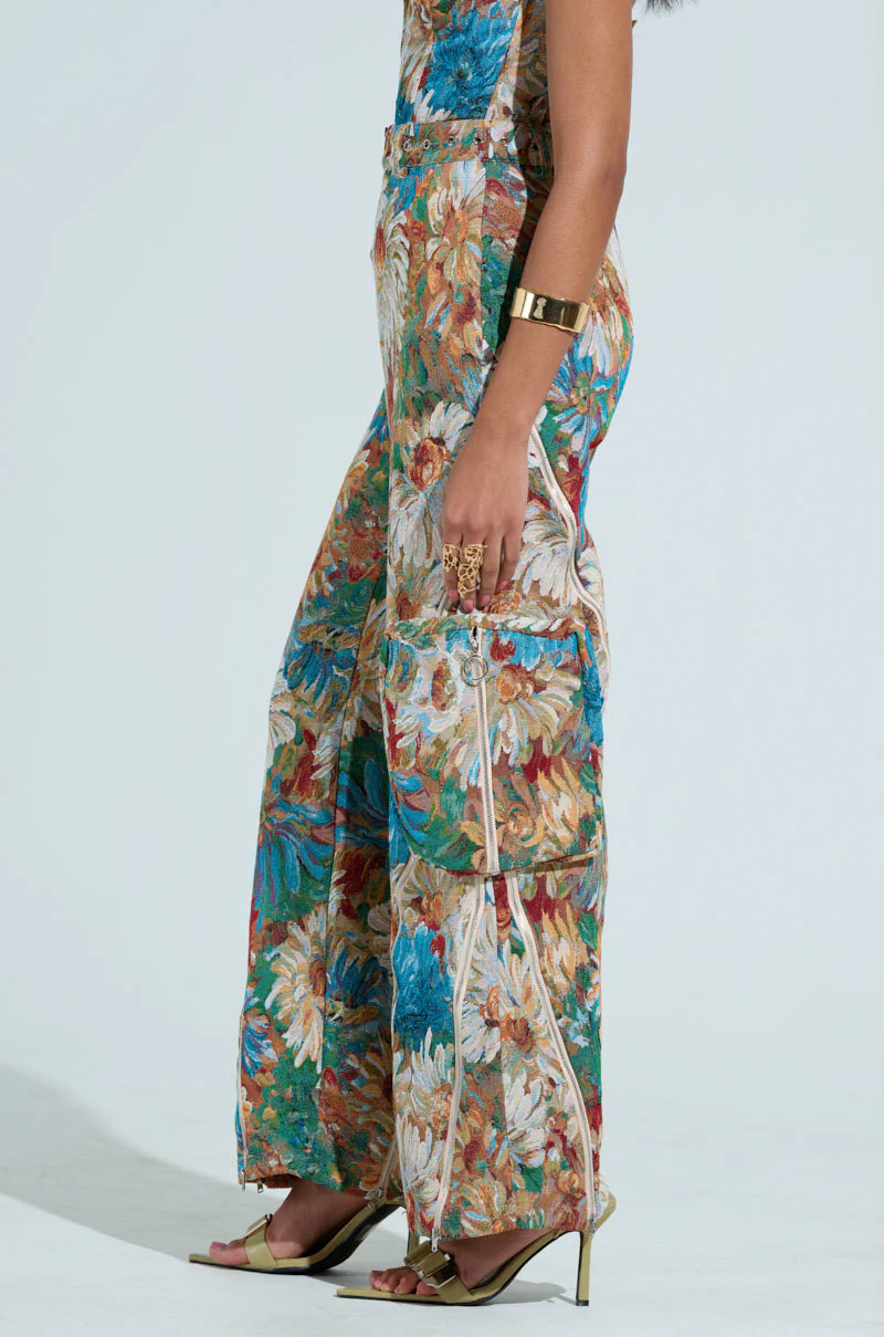FANTASY CAPTURED COLORFUL CARGO PANT - Image 5
