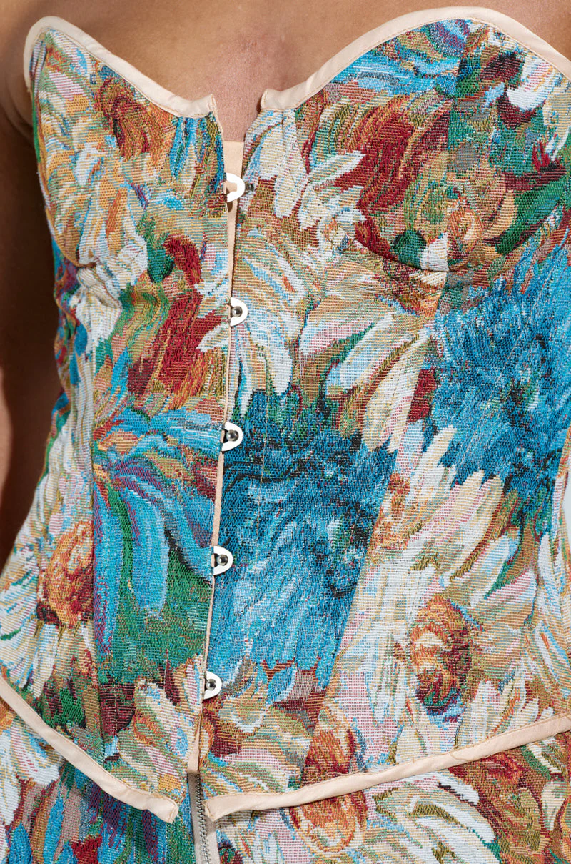 FANTASY CAPTURED COLORFUL CORSET - Image 6