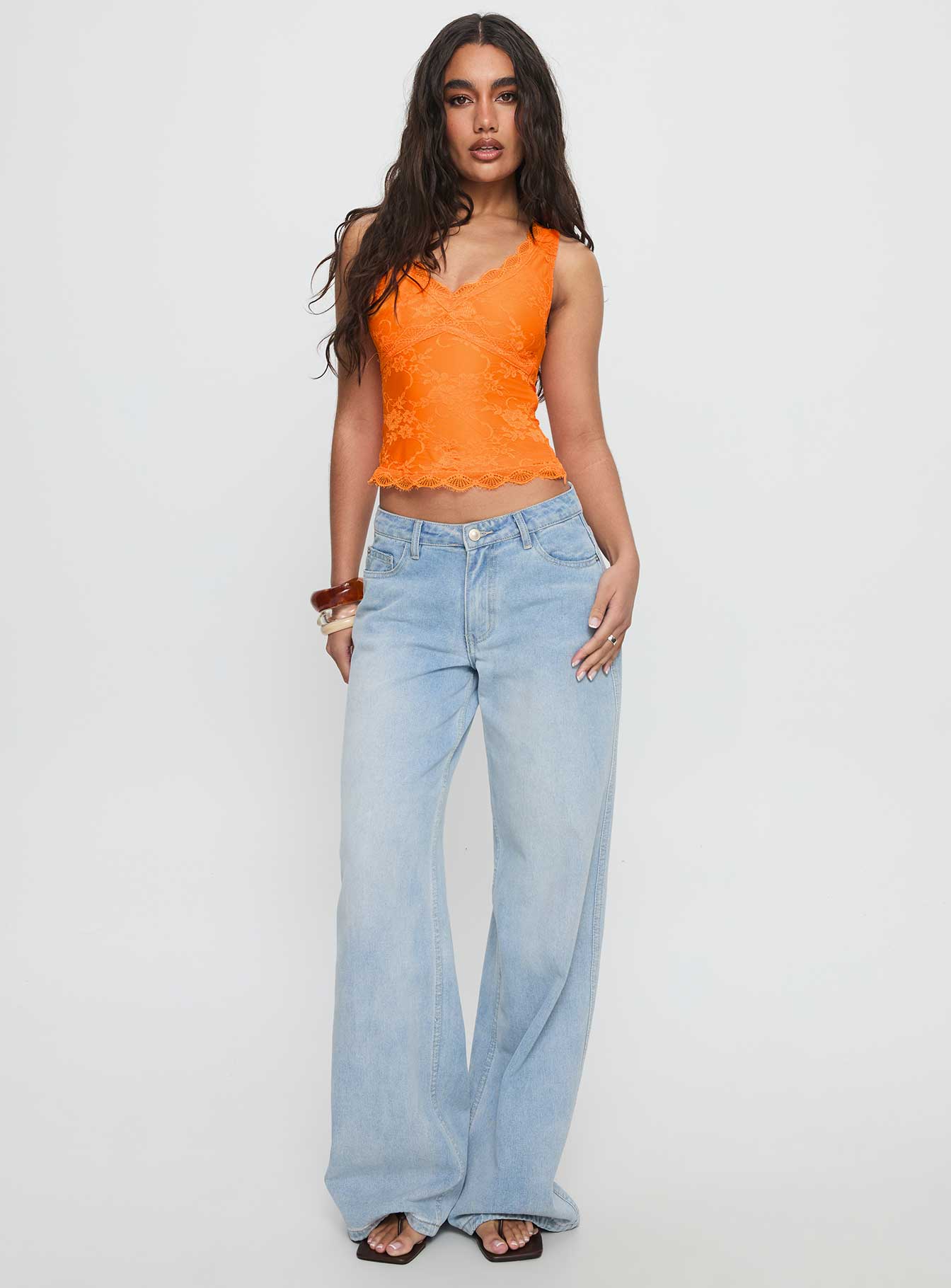 Far Away Top Orange - Image 2