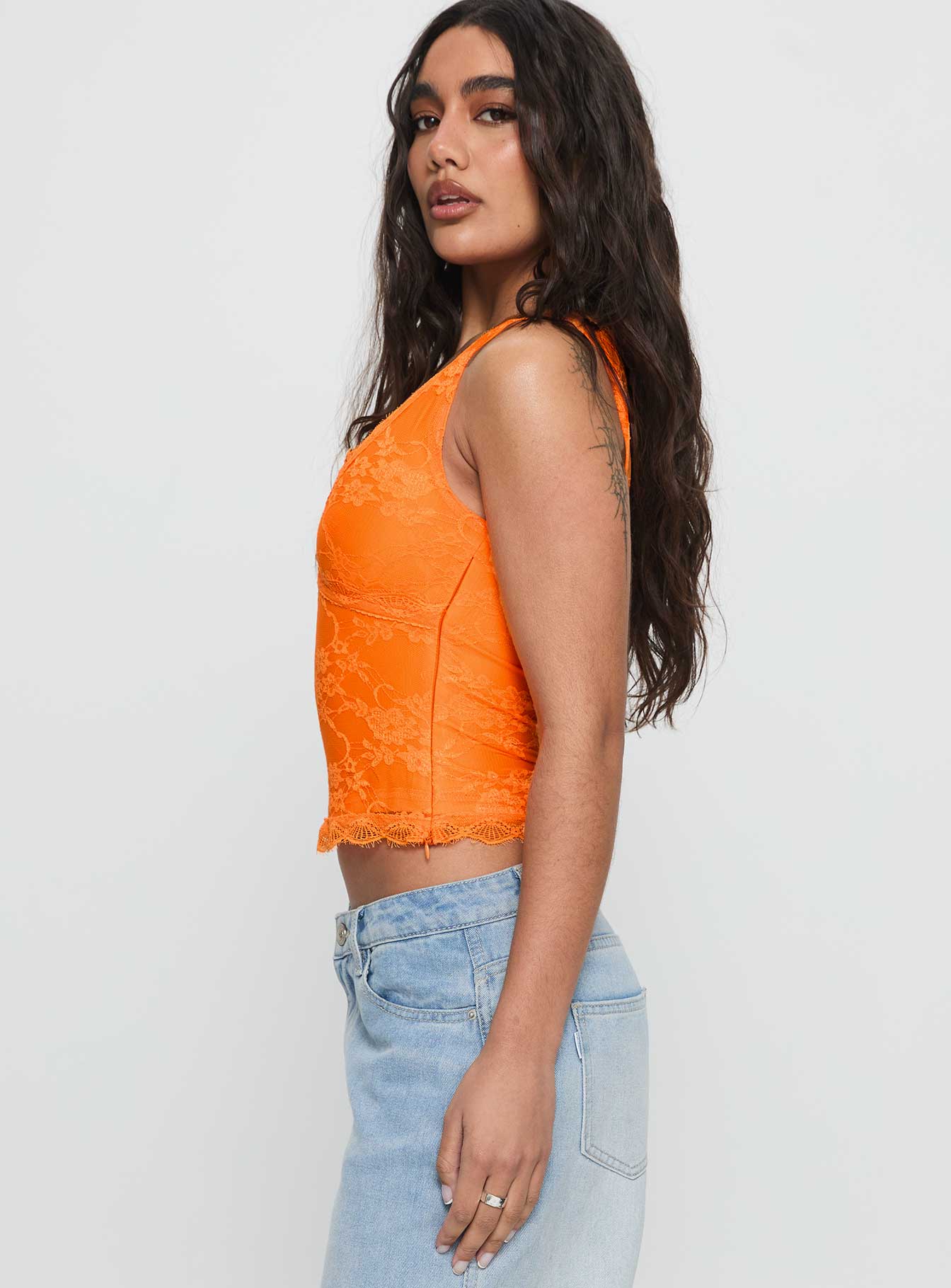 Far Away Top Orange - Image 3