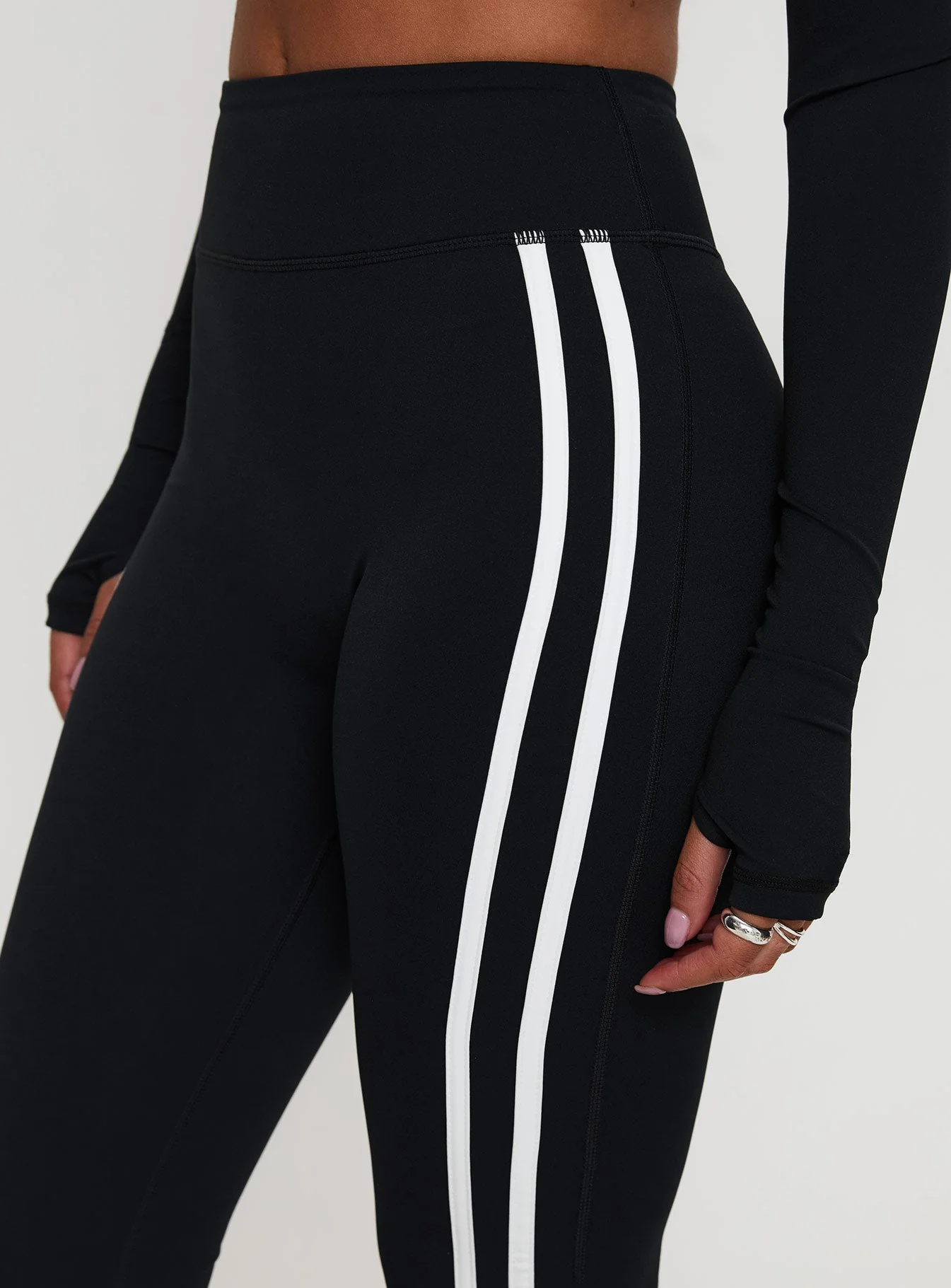 Fast Track Active Flare Pants Black - Image 6