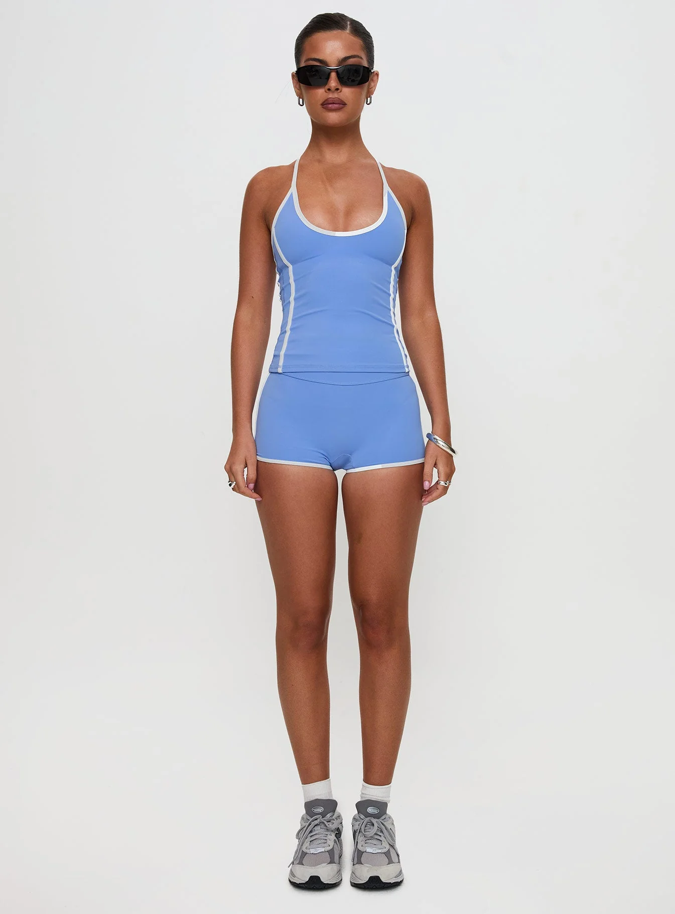 Fast Track Active Halter Top Blue - Image 7