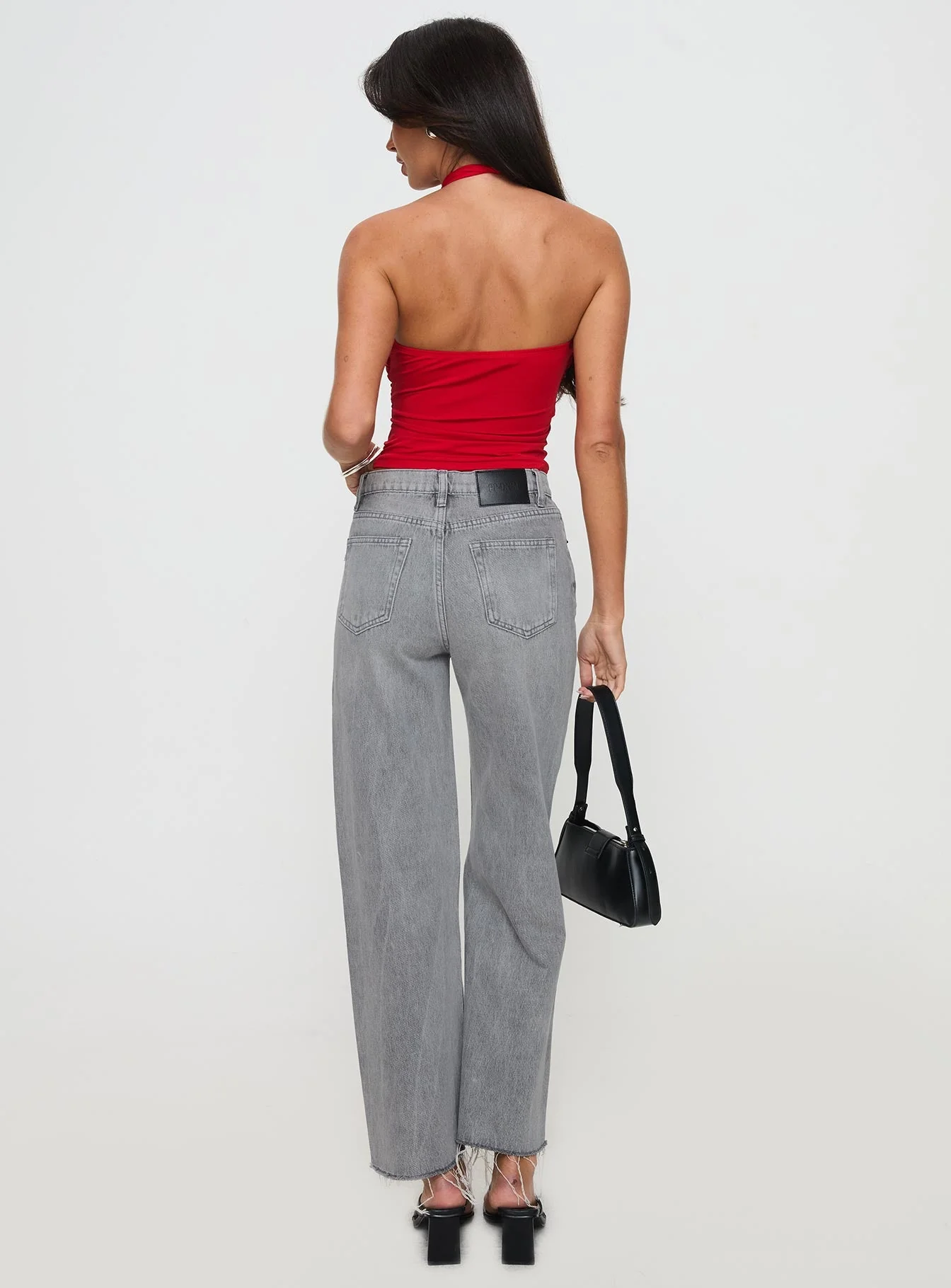 Fawcett Jeans Grey Wash Denim - Image 4
