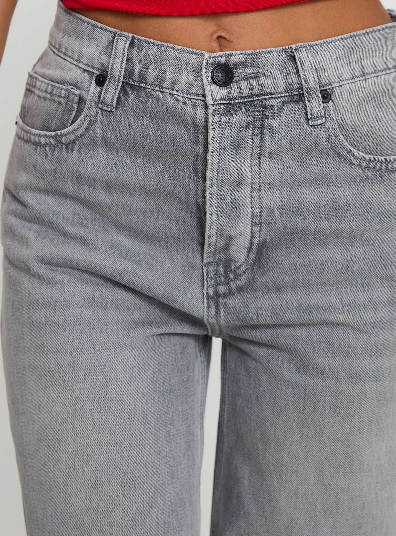Fawcett Jeans Grey Wash Denim - Image 5