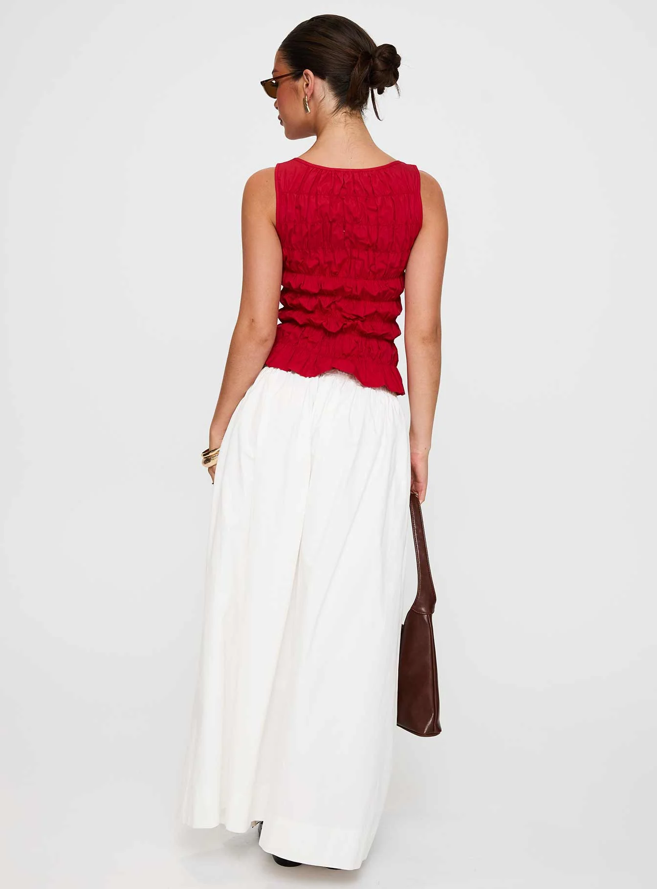 Felipa Maxi Skirt White - Image 5