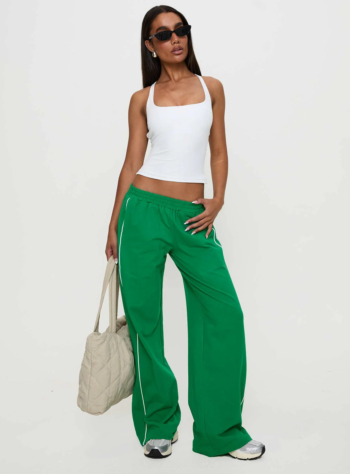 Field Day Track Pants Green - Image 3