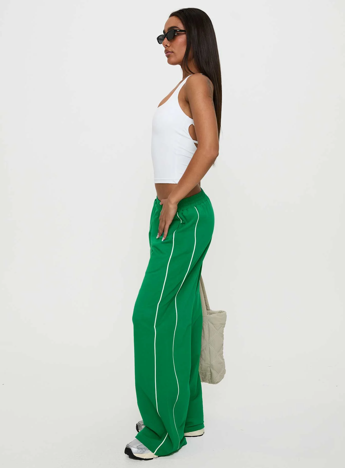 Field Day Track Pants Green - Image 4