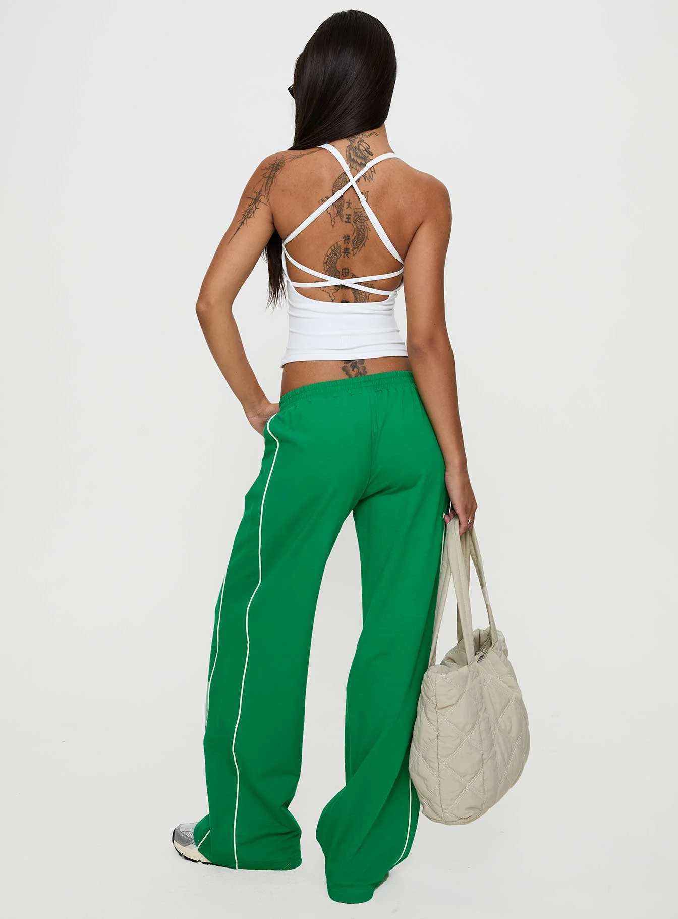 Field Day Track Pants Green - Image 5