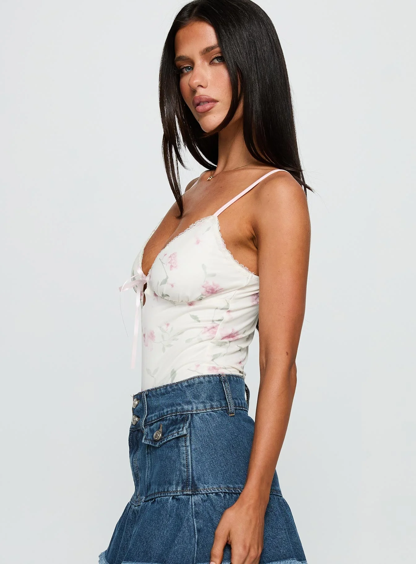 Final Fantasy Bodysuit Multi Floral - Image 4