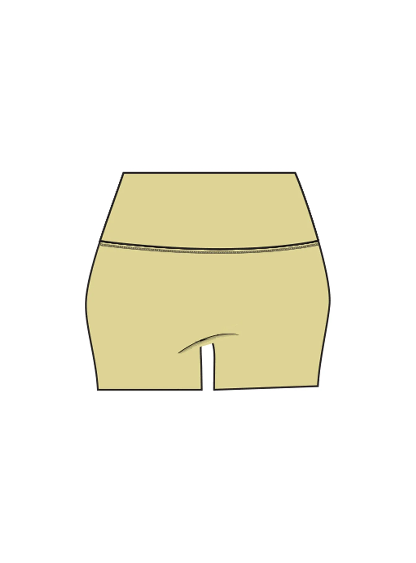 Final Form Active 4" Invisible Scrunch Shorts Lemongrass - Image 10