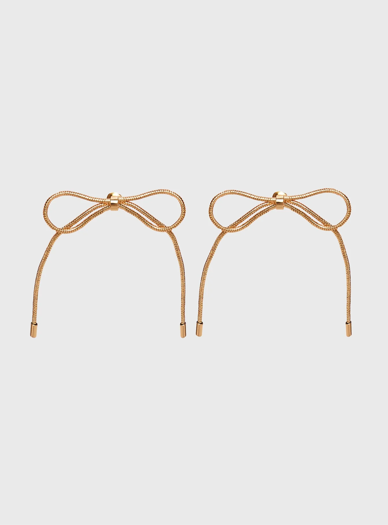 Finnian Earrings Gold - Image 2