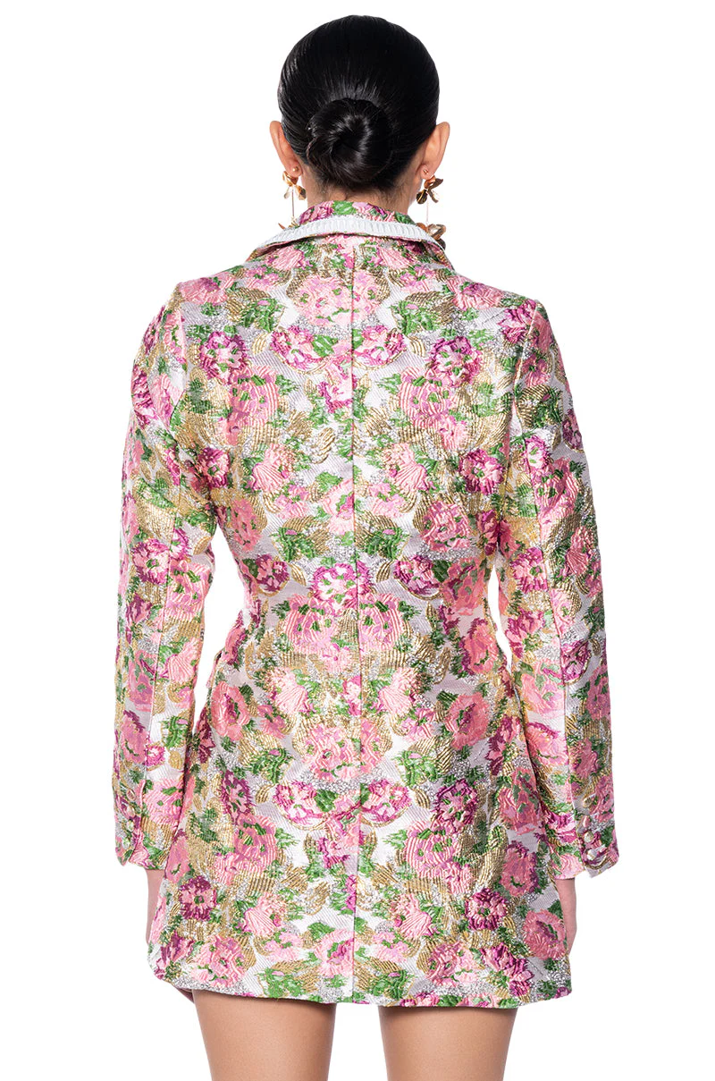 FLORAL DREAMS BROCADE SUIT DRESS - Image 10