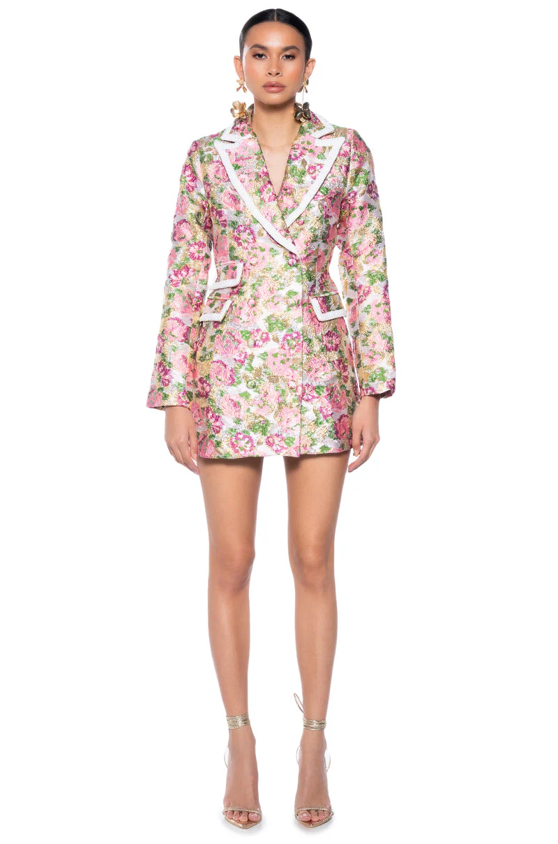 FLORAL DREAMS BROCADE SUIT DRESS - Image 12