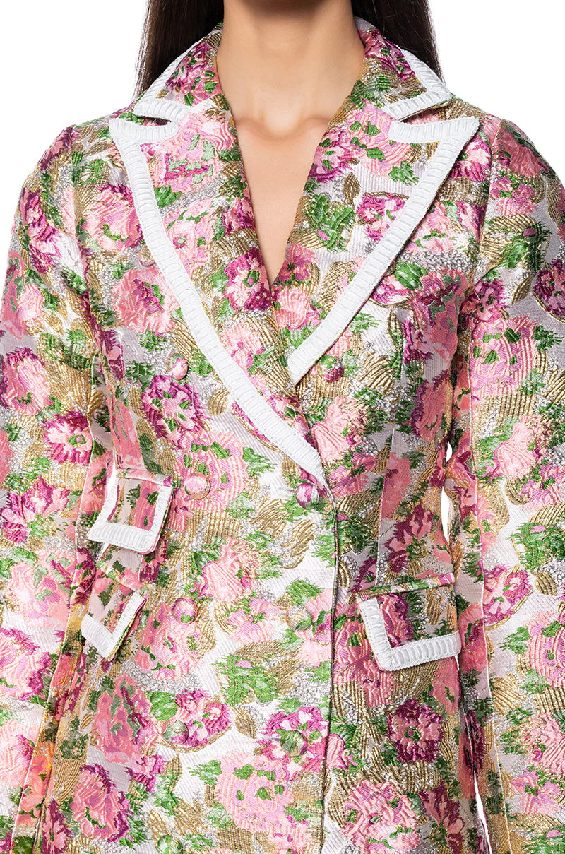 FLORAL DREAMS BROCADE SUIT DRESS - Image 6