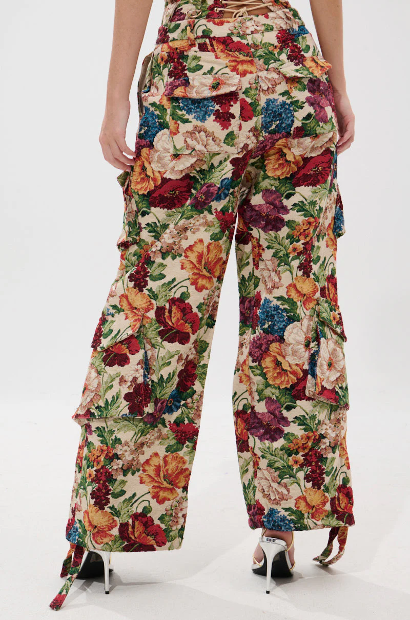 FLORAL FOR DAYS BROCADE TROUSER - Image 6