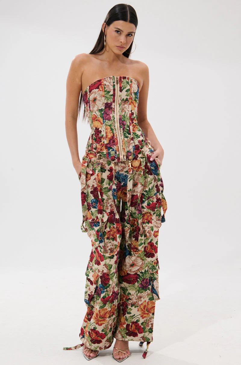 FLORAL FOR DAYS BROCADE CORSET - Image 7
