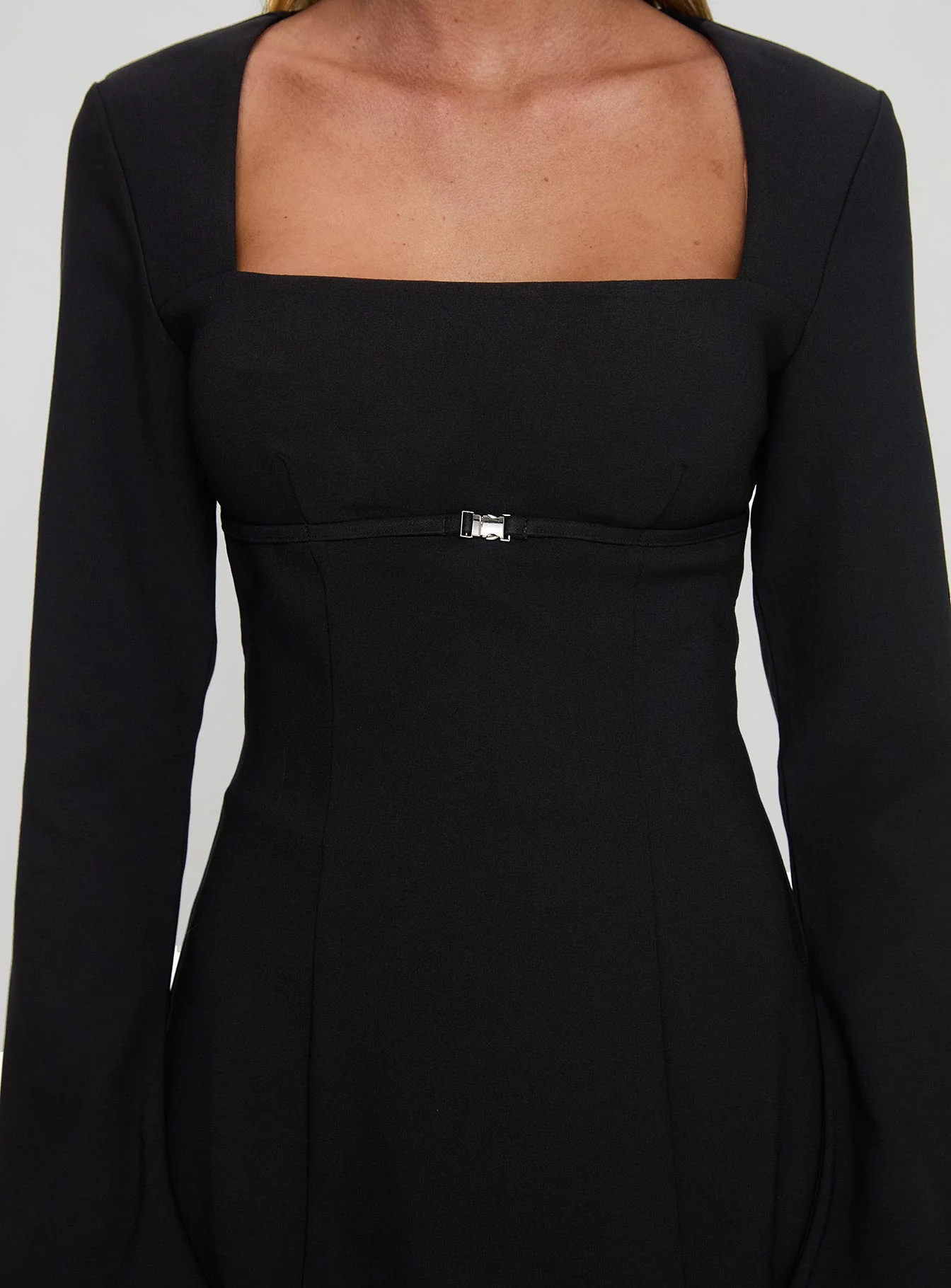 Flounce Romper Black - Image 6