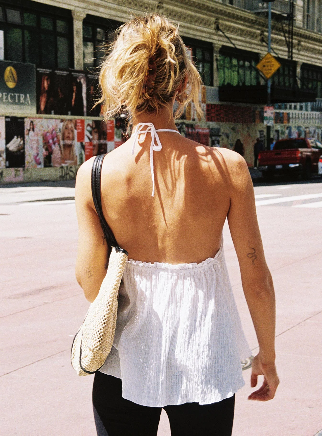 Flutter Halter Top White - Image 10