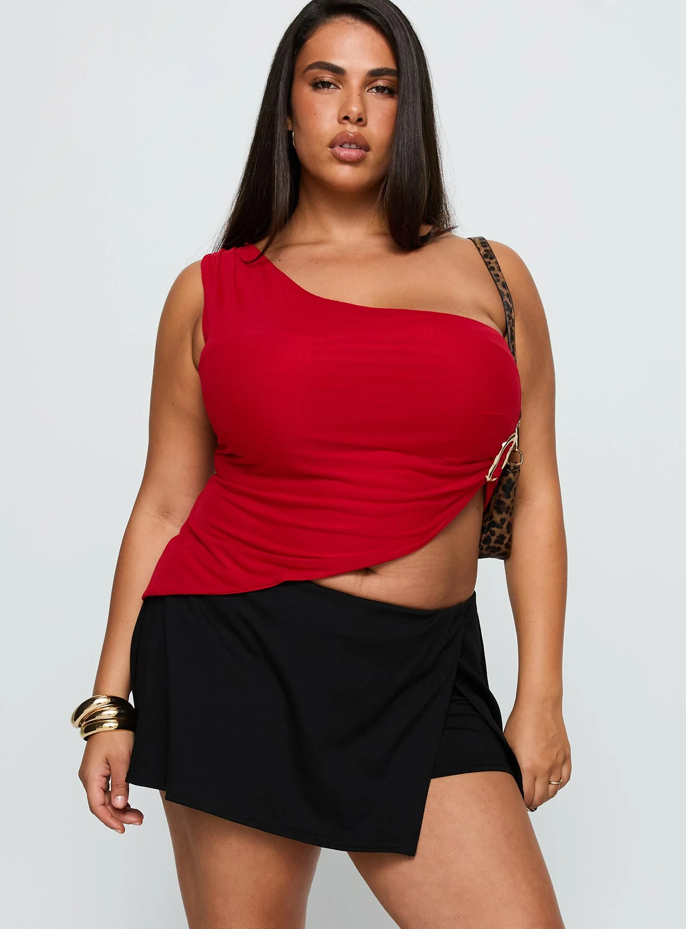 For The Thrill Skort Black Curve - Image 2