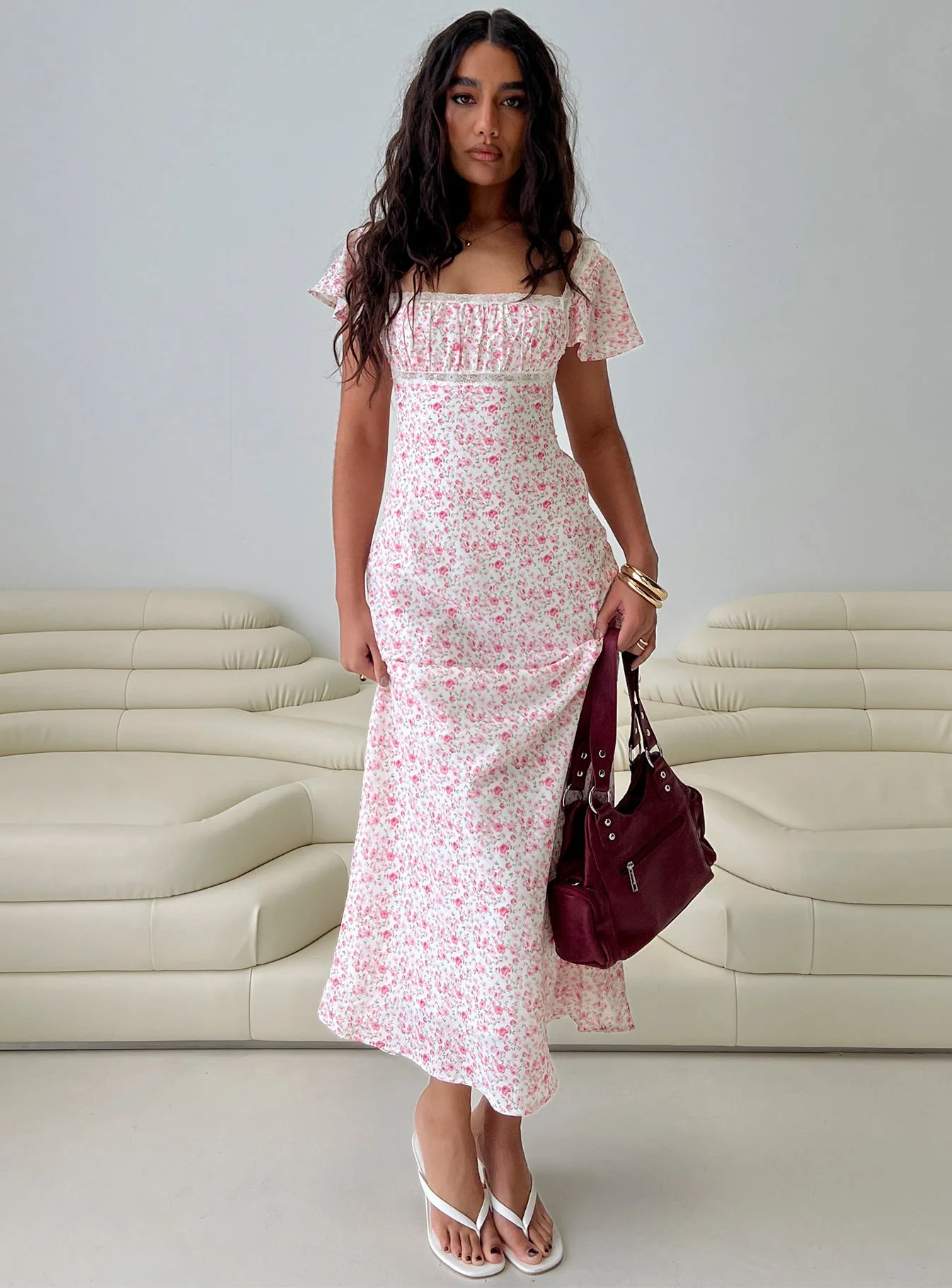 From The Start Maxi Dress Multi - Image 8