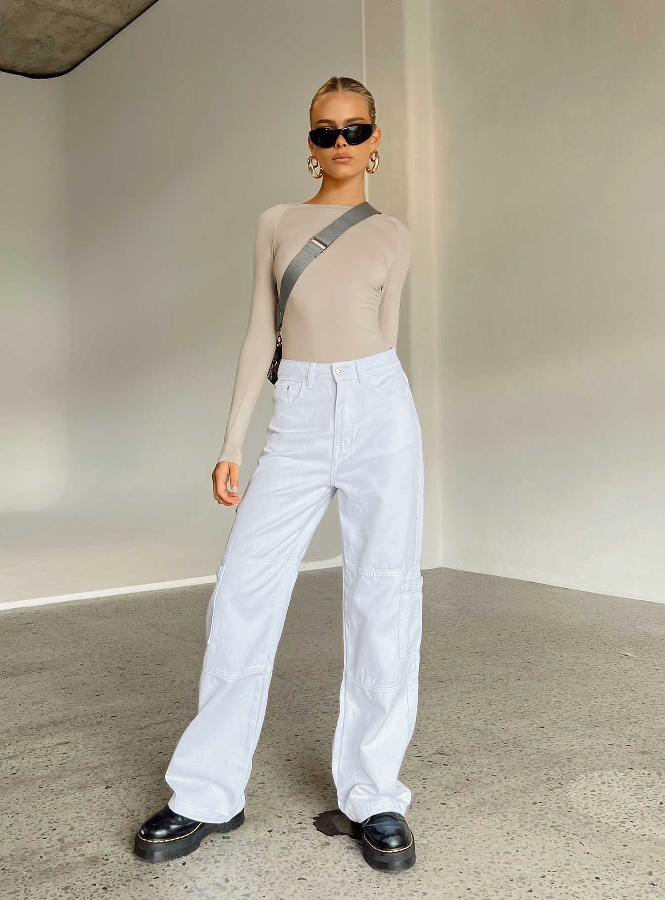 Gatewood Long Sleeve Bodysuit Bone - Image 4