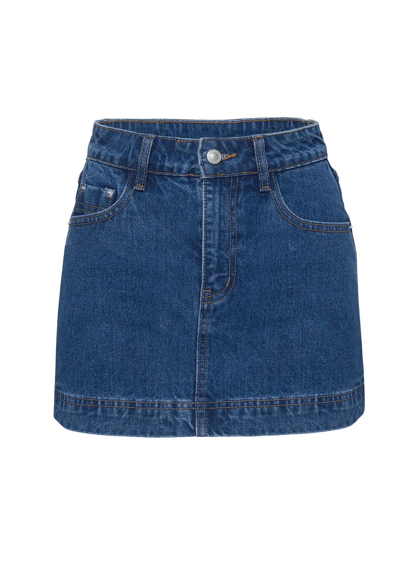 Gazelle Denim Skort Mid Wash - Image 9