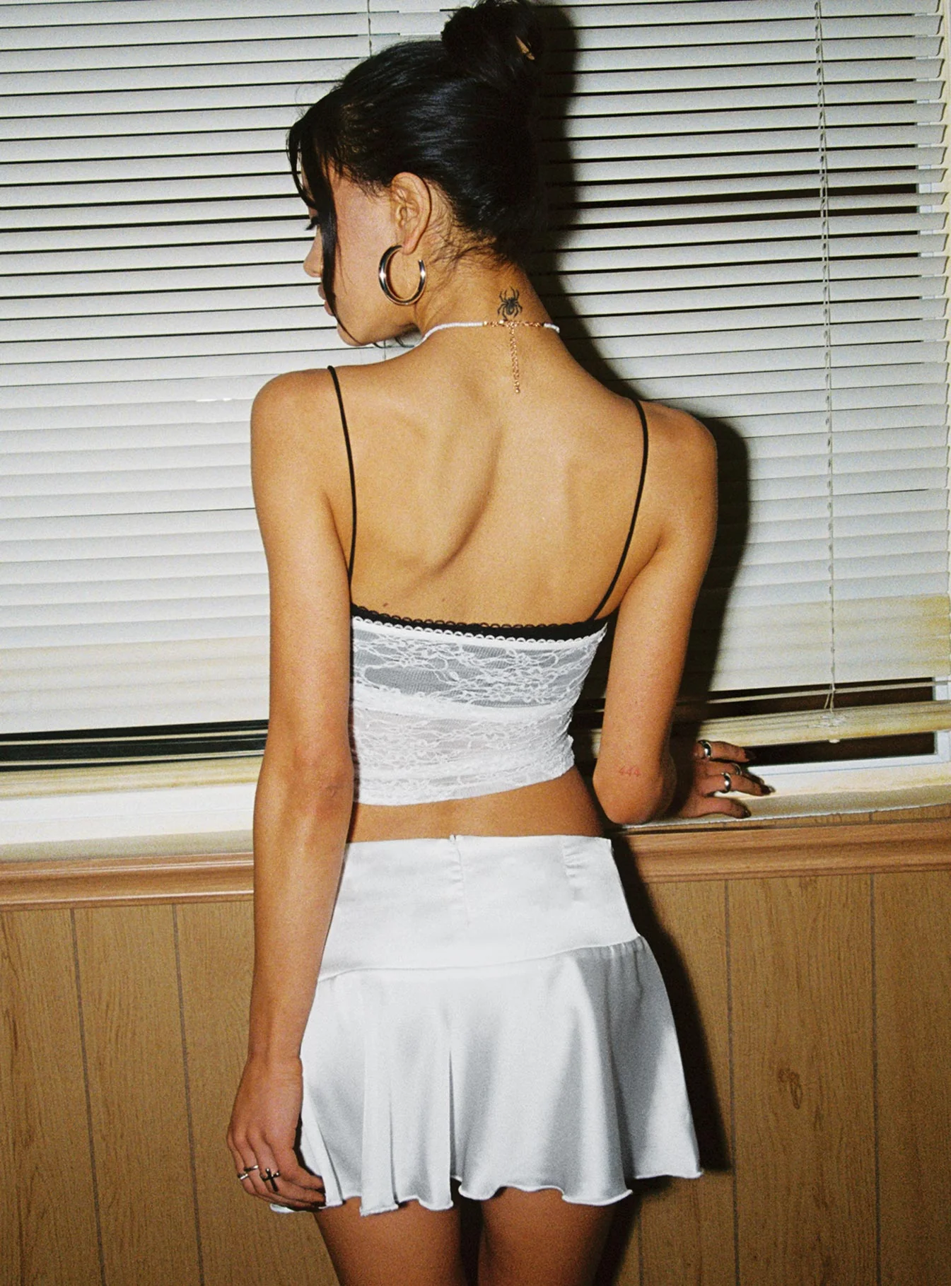 Gibbs Mini Skirt White - Image 15