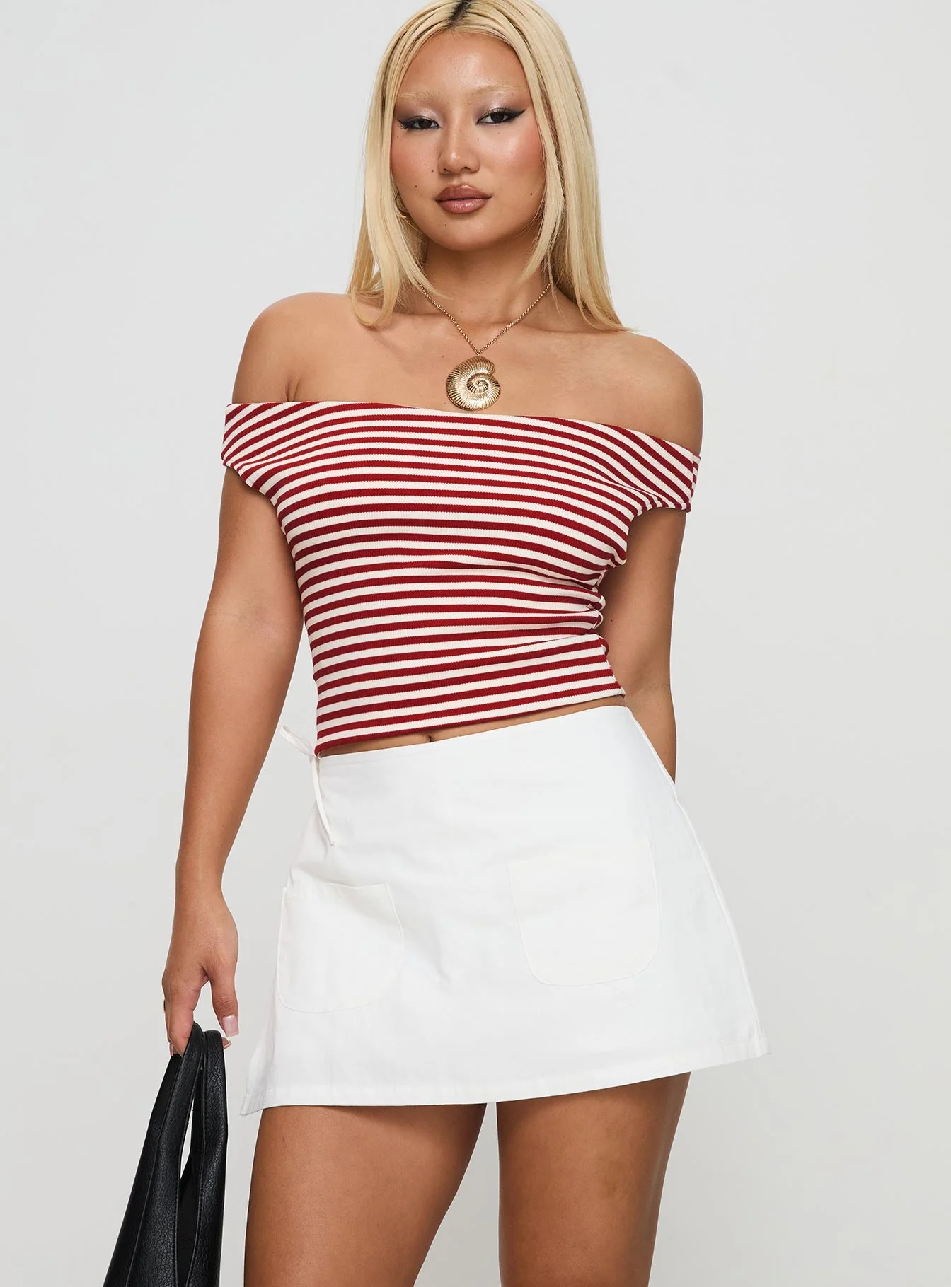Gigi Wrap Skort White Tall - Image 2