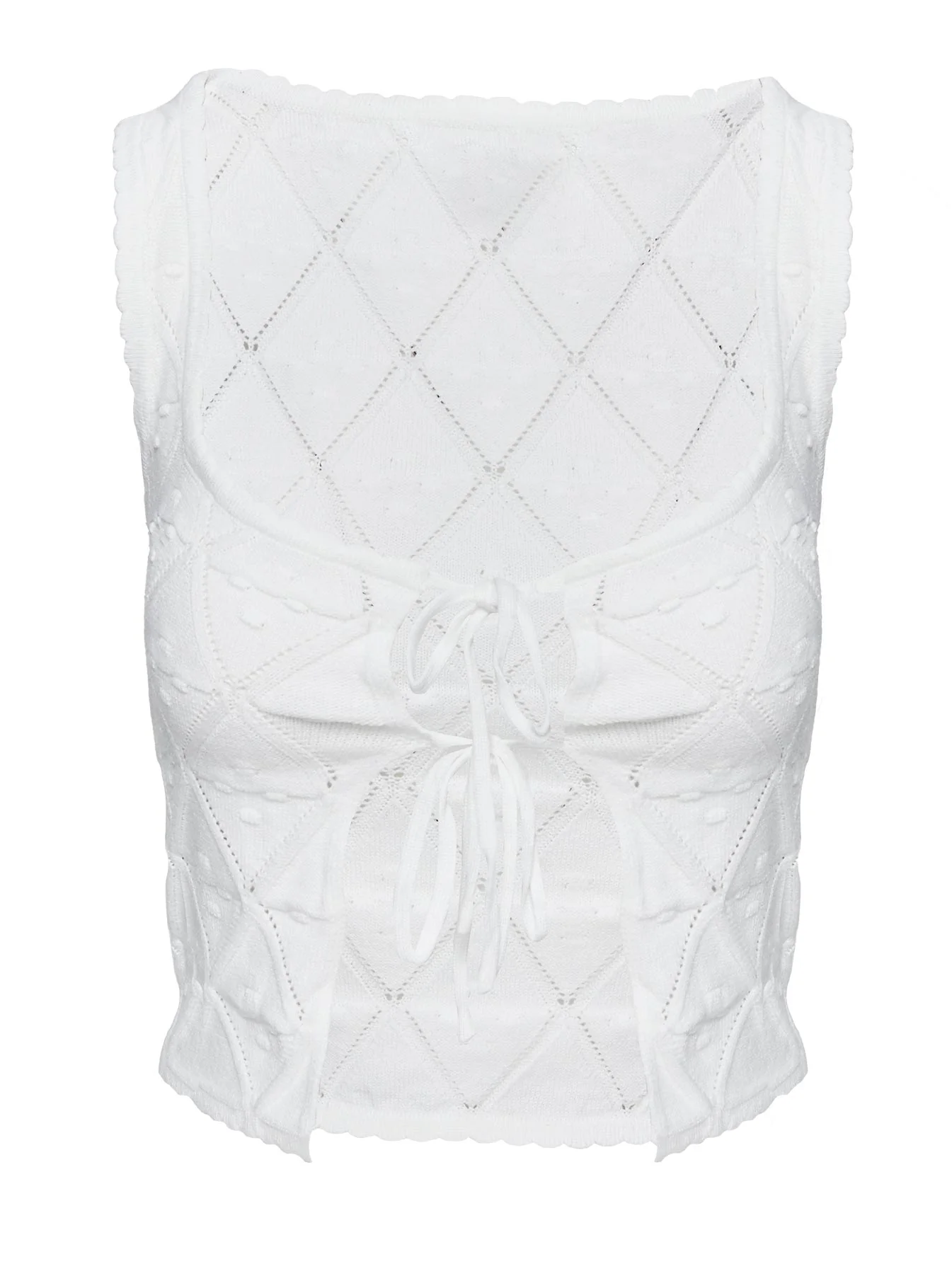 Giulia Knit Top White - Image 13