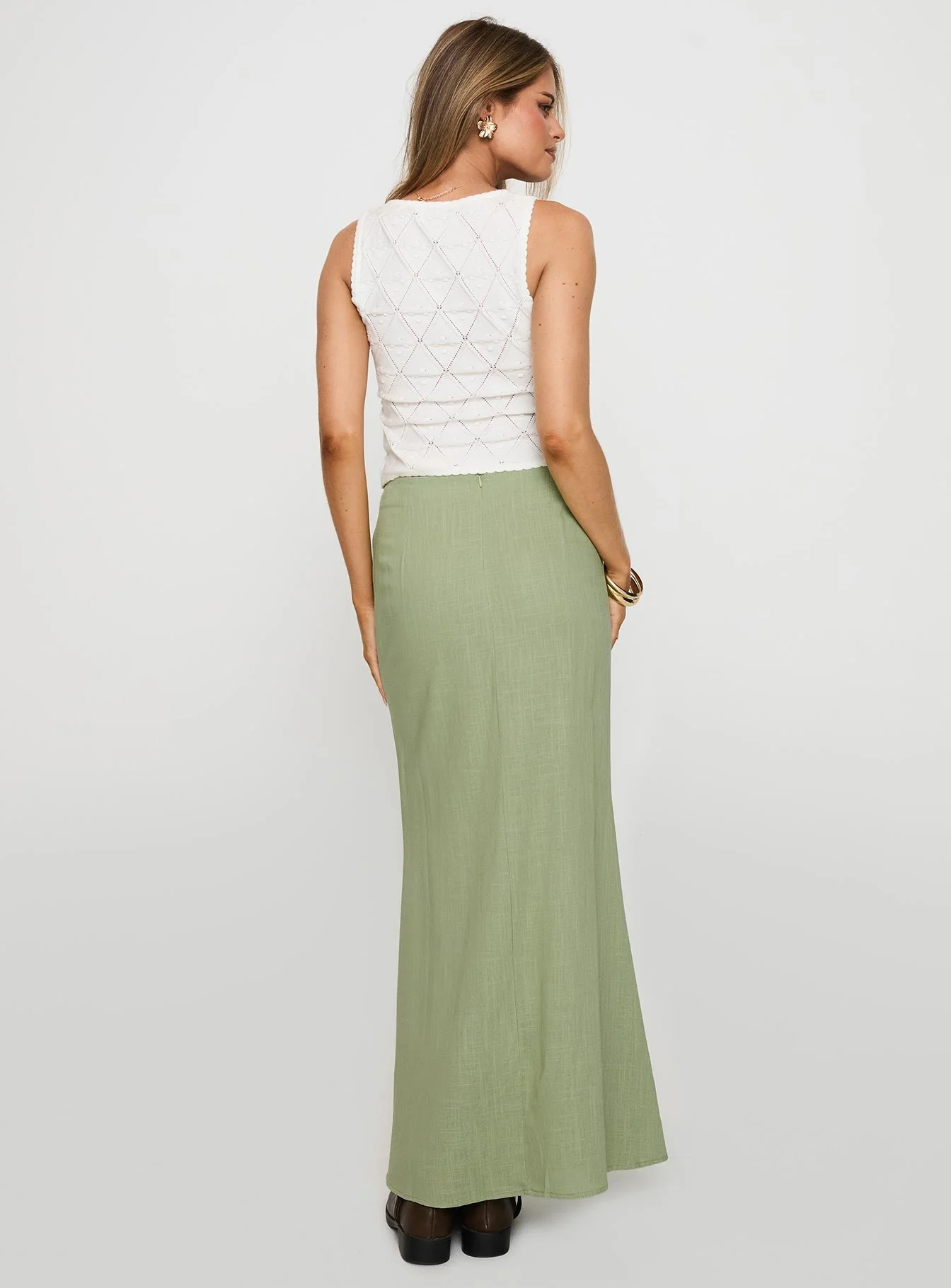 Giulia Knit Top White - Image 5
