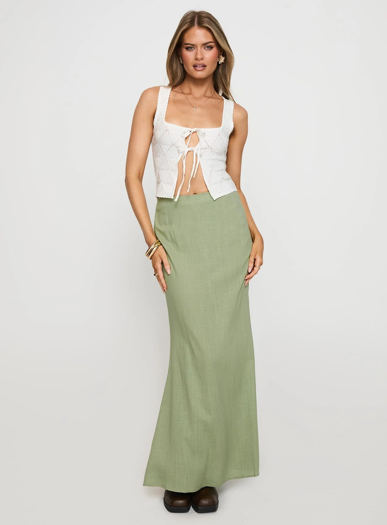 Giulia Knit Top White - Image 9