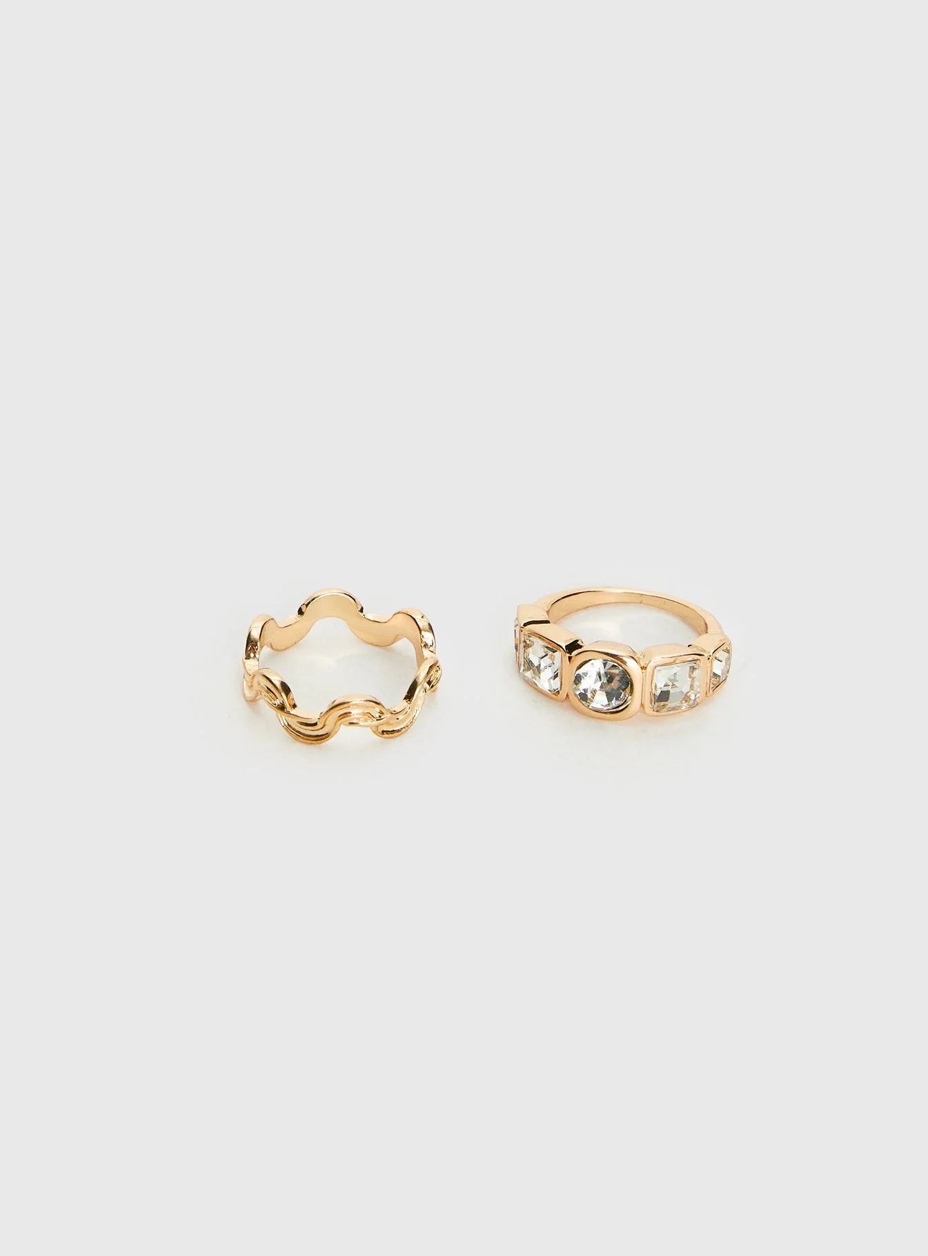 Glitzy Ring Pack Gold - Image 2