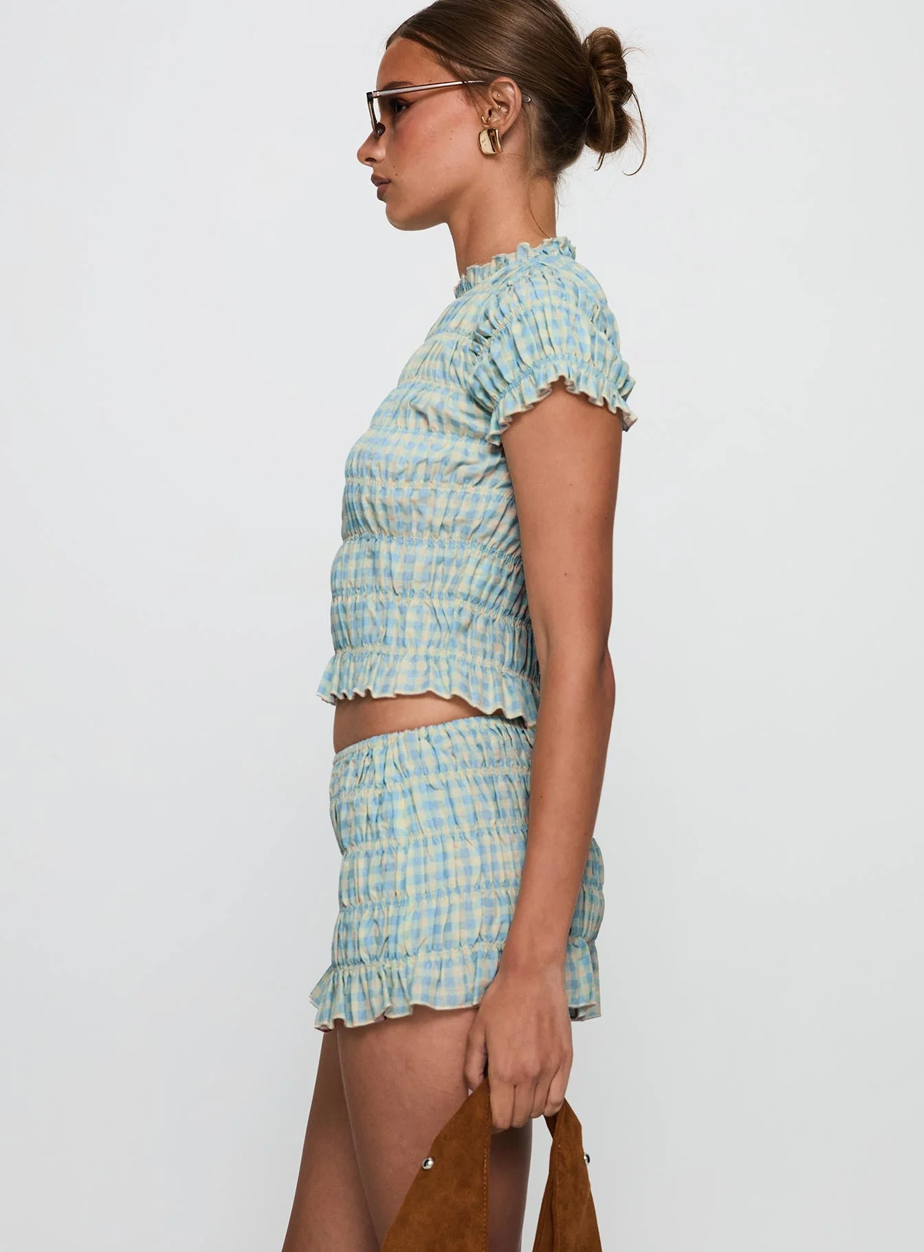 Go Retro Shirred Set Multi - Image 5