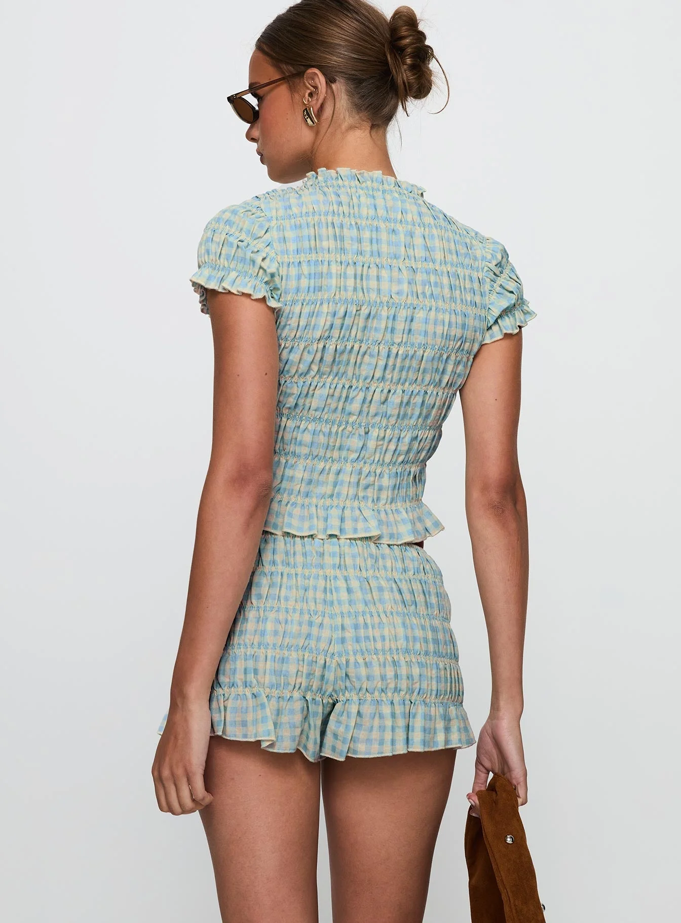 Go Retro Shirred Set Multi - Image 6