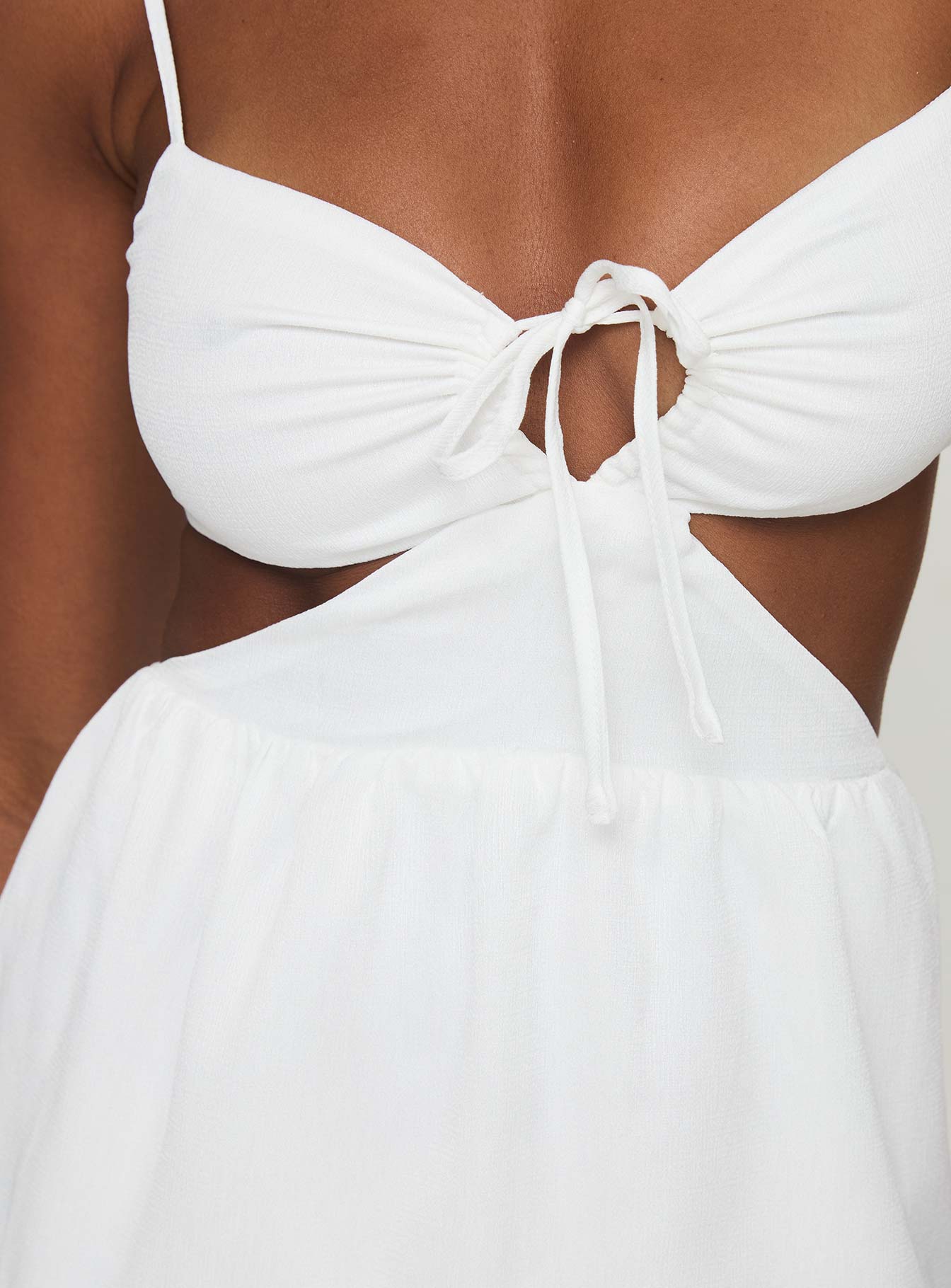 Go With You Mini Dress White - Image 6