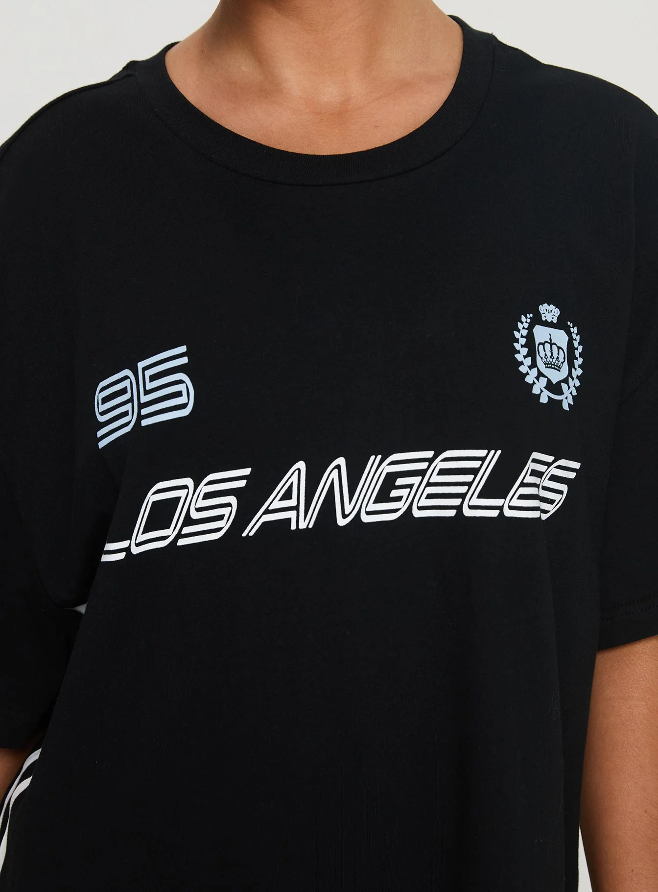Goal La Oversized Tee Black - Image 7