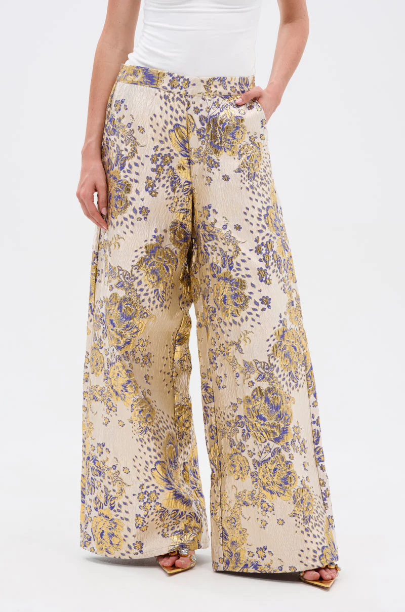 GOLDIE BROCADE TROUSER - Image 3